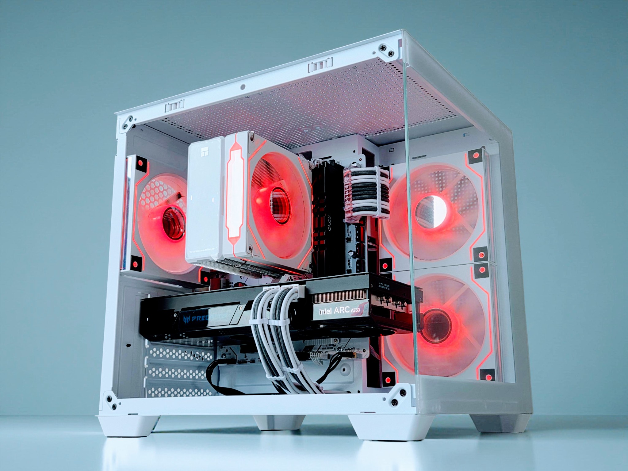 BiFrost❄️Gaming PC❄️Intel ARC 750 8GB❄️AMD Ryzen 5 3600 6 core❄️16GB DDR4❄️500GB NVME SSD