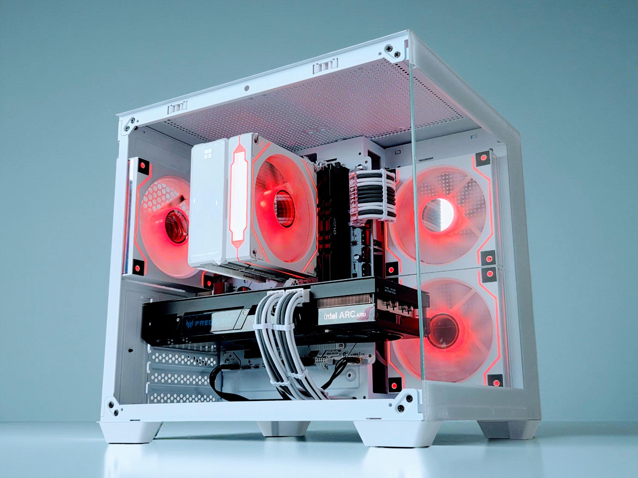 BiFrost❄️Gaming PC❄️Intel ARC 750 8GB❄️AMD Ryzen 5 3600 6 core❄️16GB DDR4❄️500GB NVME SSD