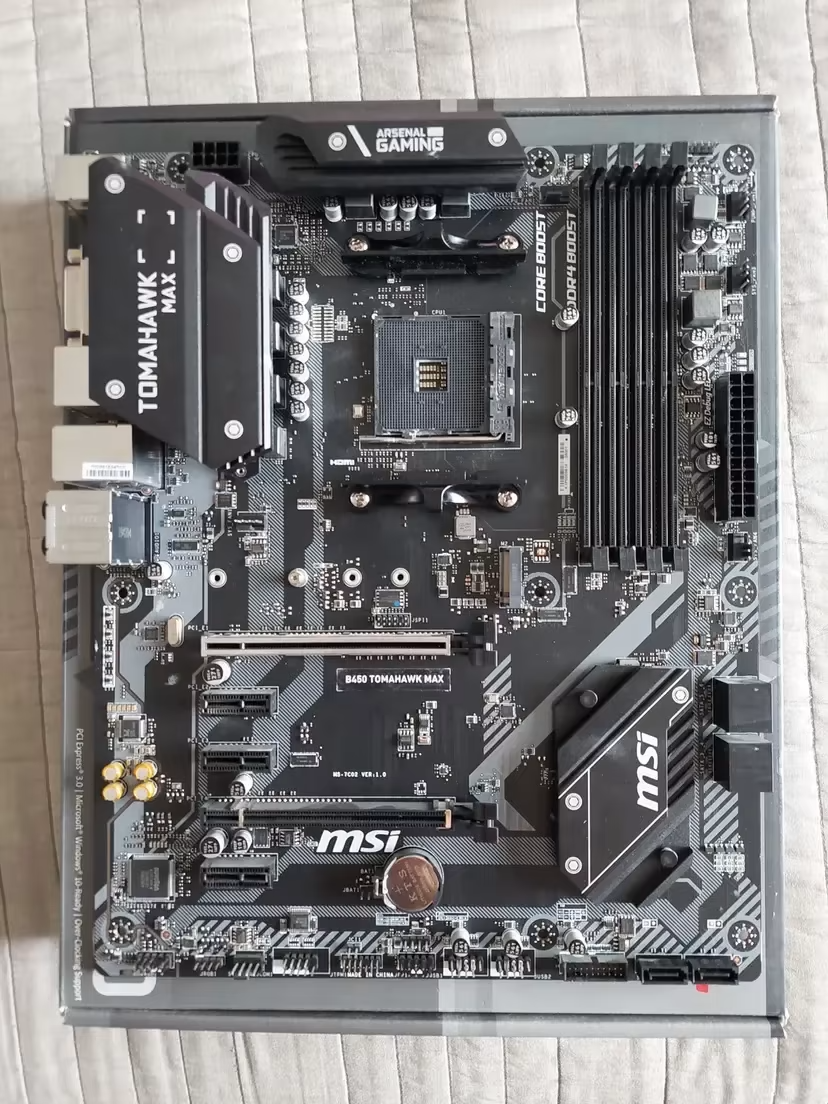Msi B450 Tomahawk Max Nvidia Tomahawk MSI B450 Tomahawk Max ATX