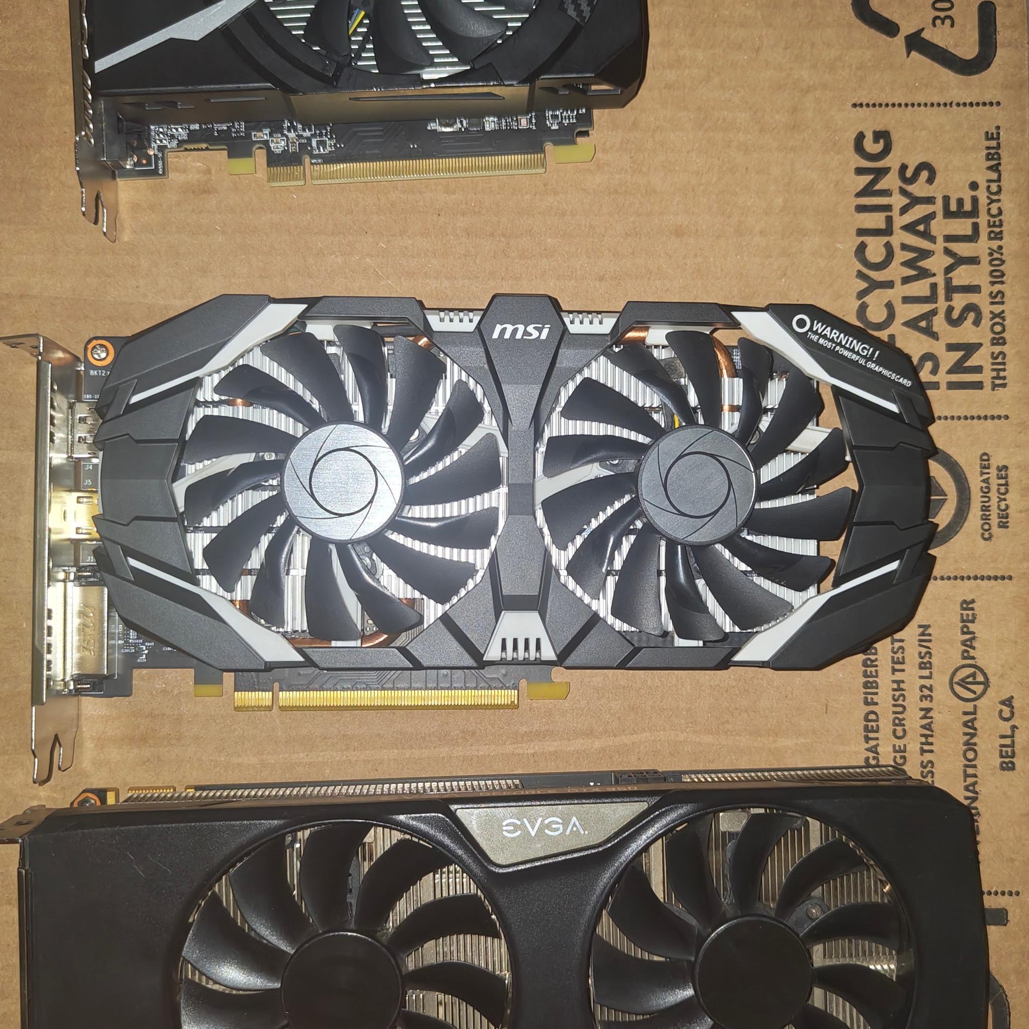 Gtx 1060, 950, rx550