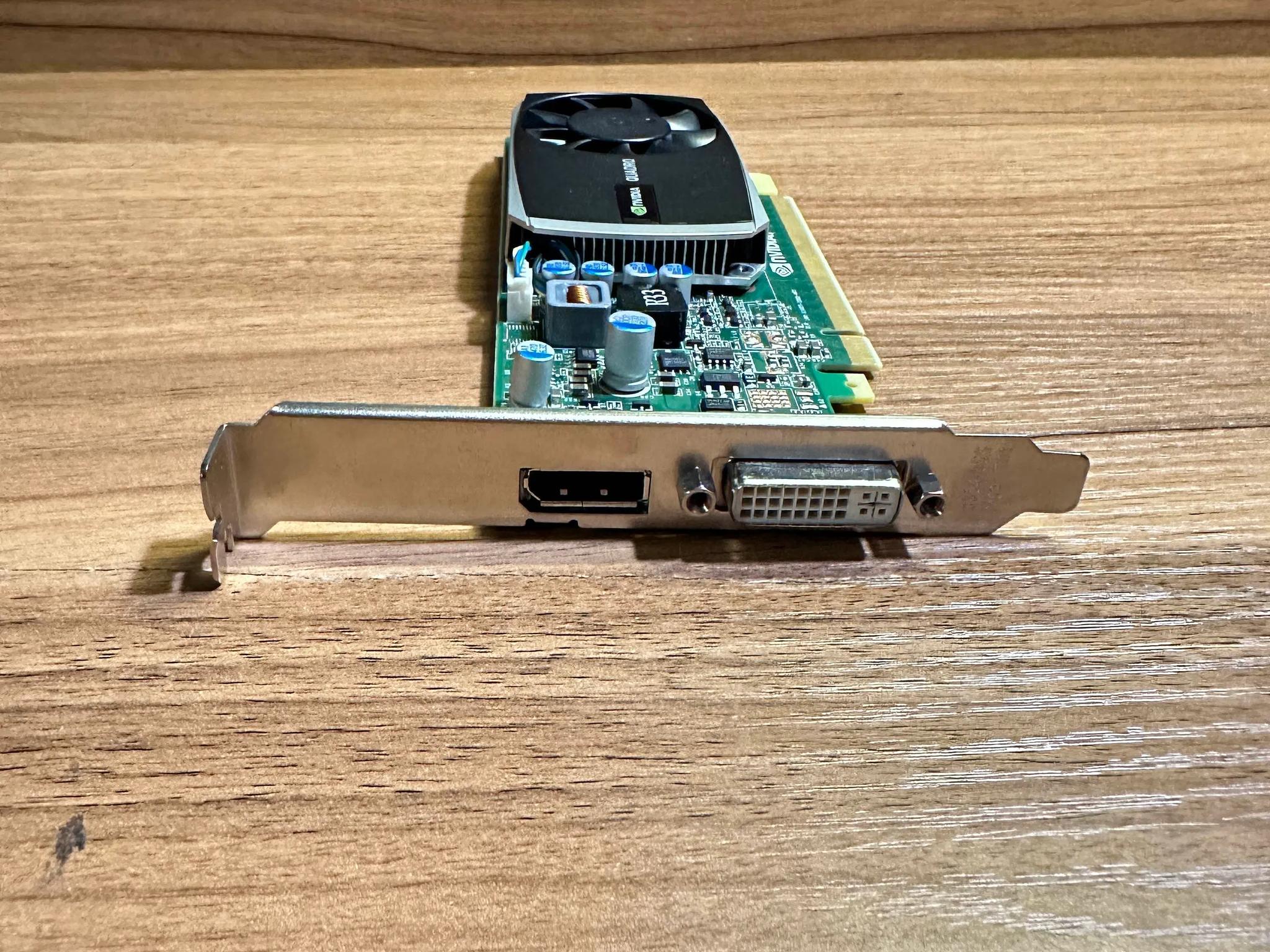 Nvidia Quadro 600 1GB GDDR3 Graphics Card 1x DisplayPort, 1x DVI