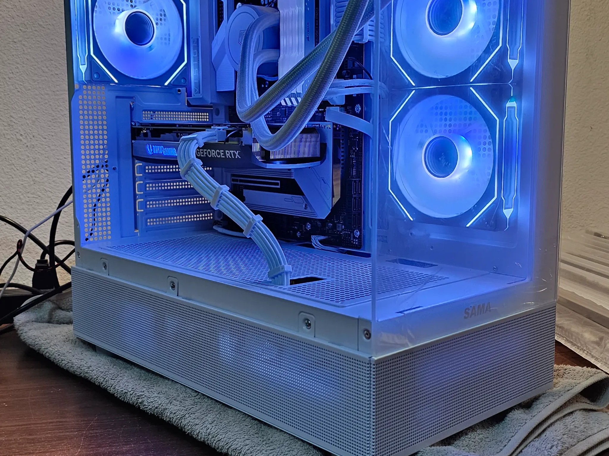 🌨SNOWSTORM🌨 RTX 4060 Ti | i9-10850K | 32GB DDR4 | GAMING PC | $1249