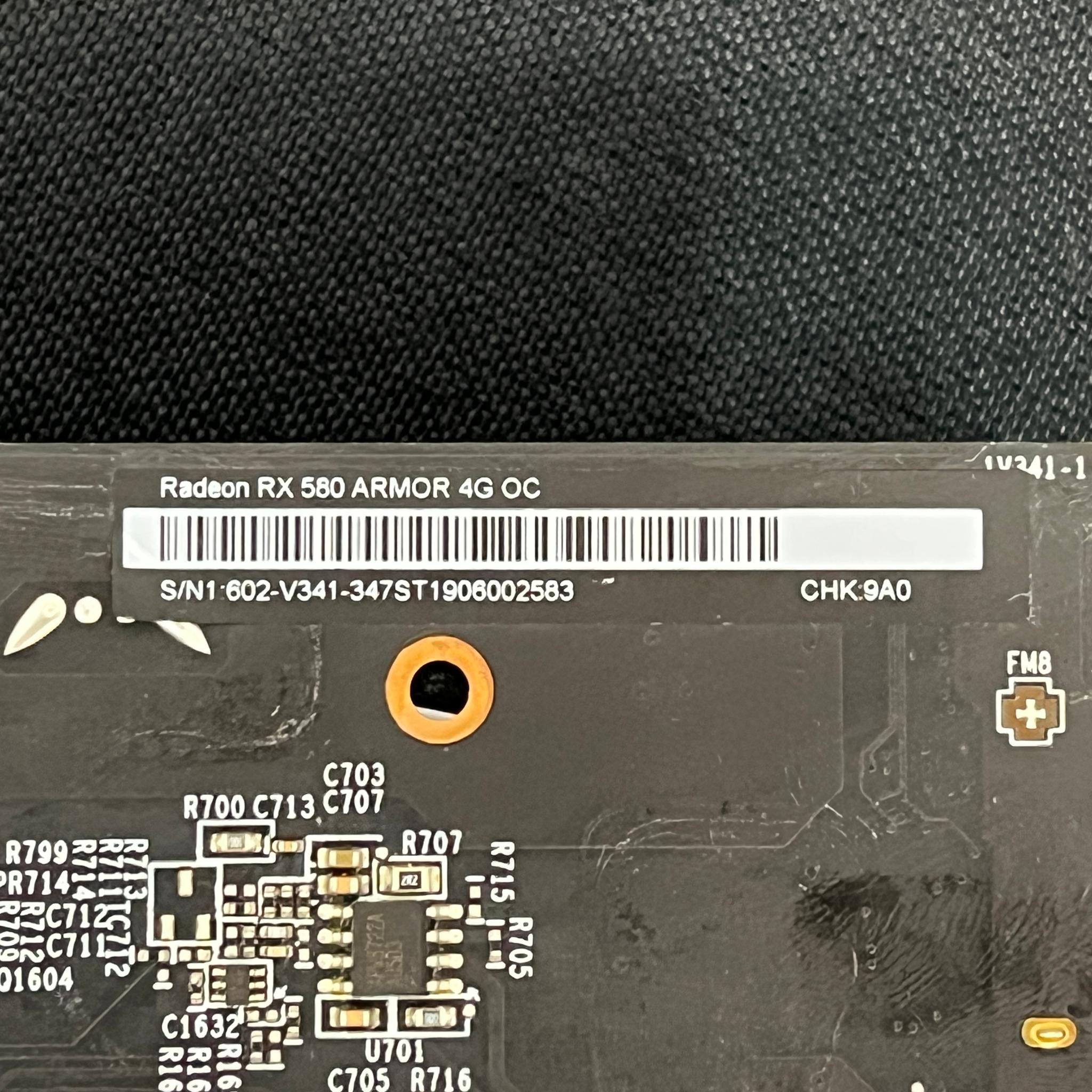 MSI Radeon RX 580 4GB ARMOR OC
