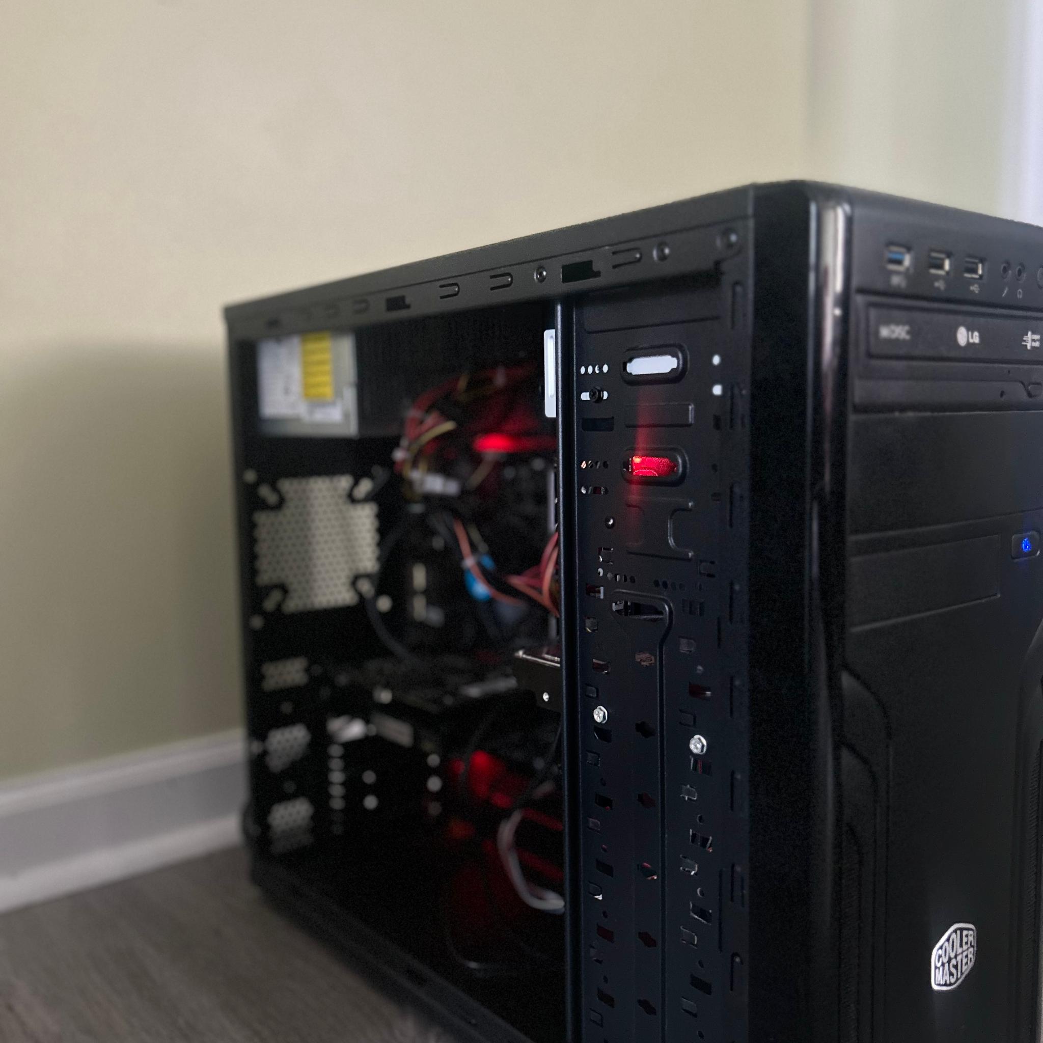 GeForce GTX 1050 Ti Custom Gaming PC - Core i5-7400T, 16GB RAM, 512GB SSD