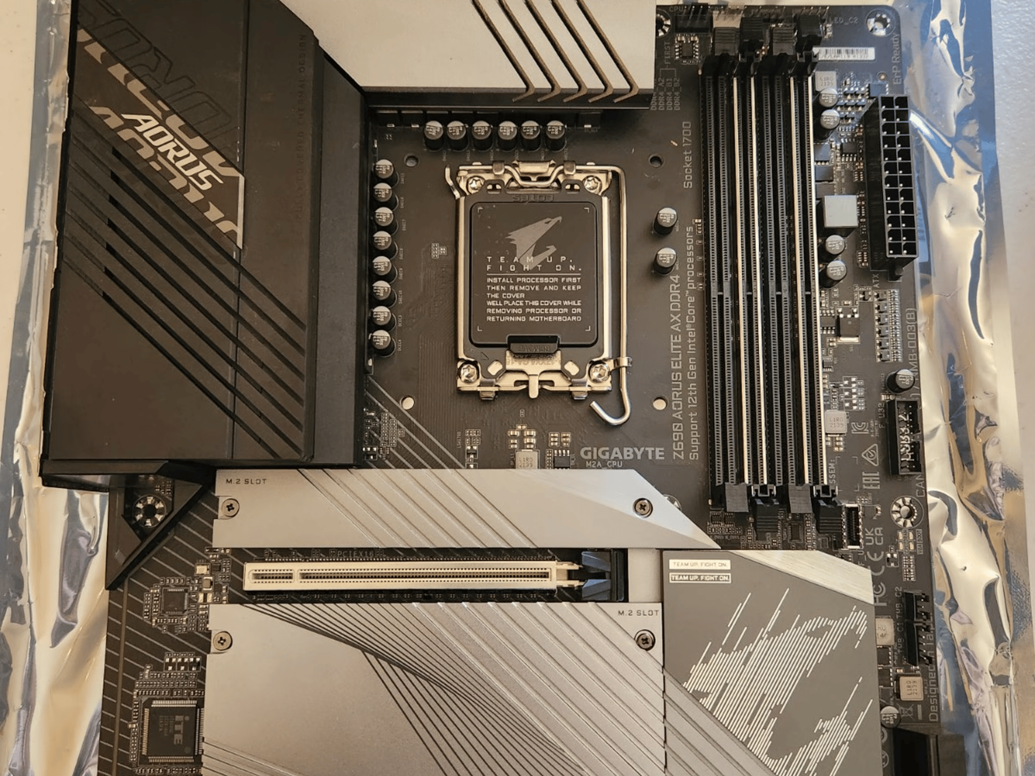Lightly Used Z690 Aorus Elite AX DDR4 Motherboard 