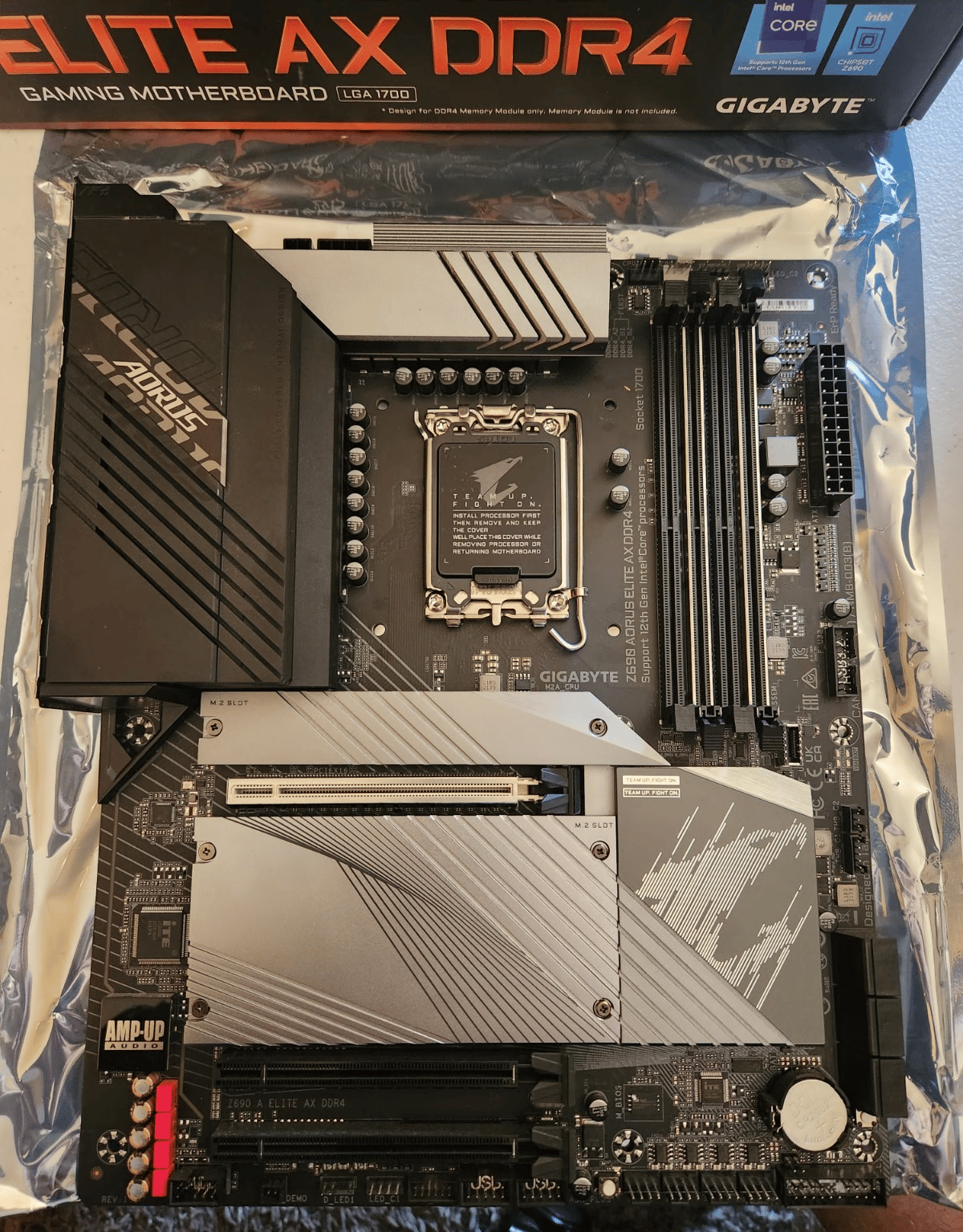 Lightly Used Z690 Aorus Elite AX DDR4 Motherboard 