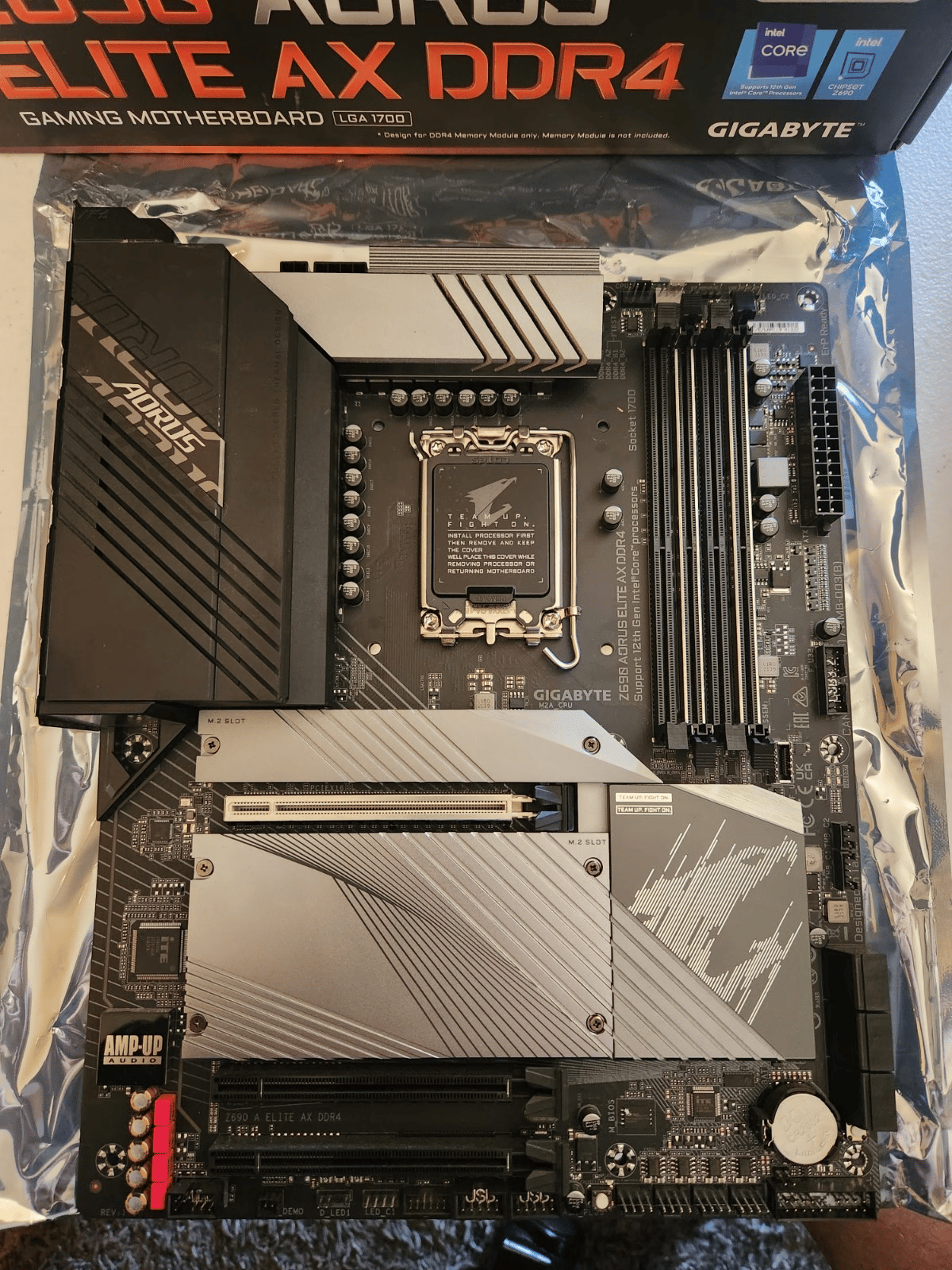 Lightly Used Z690 Aorus Elite AX DDR4 Motherboard 