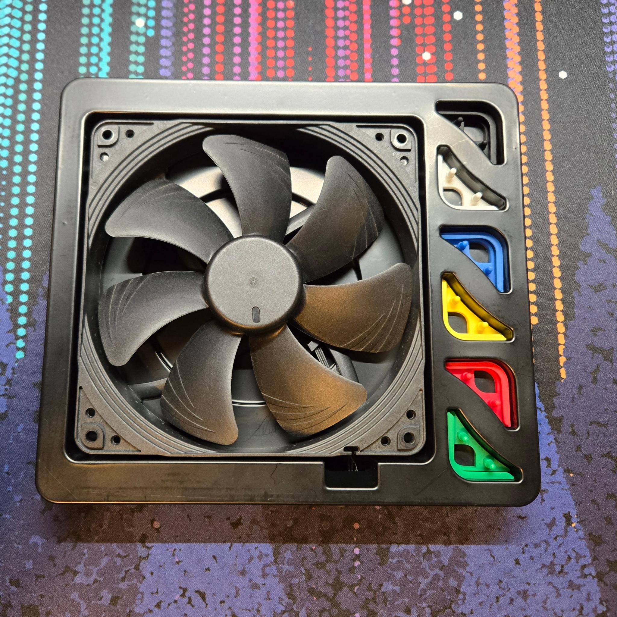 Noctua A14 PWM 140 mm Fan (Black)