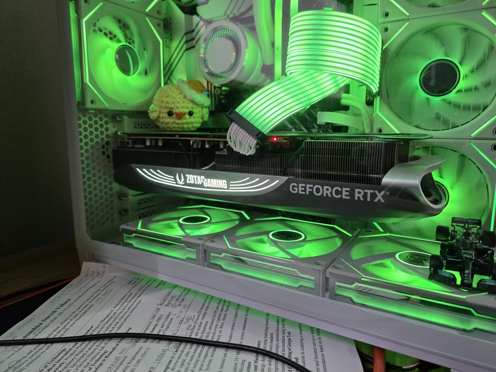 Zotac NVIDIA GeForce RTX 4080 Trinity Triple Fan 16GB GDDR6X PCIe 4.0 Graphics Card