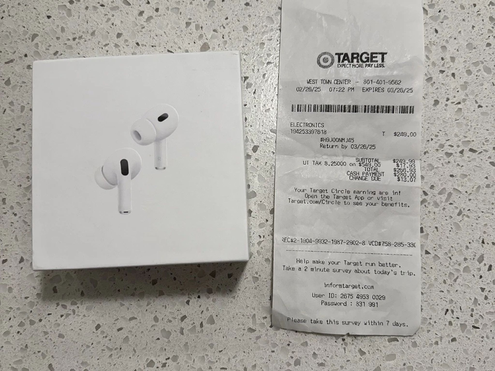 Apple AirPods Pro 2nd Generation MagSafe [OPEN BOX TO TEST]
