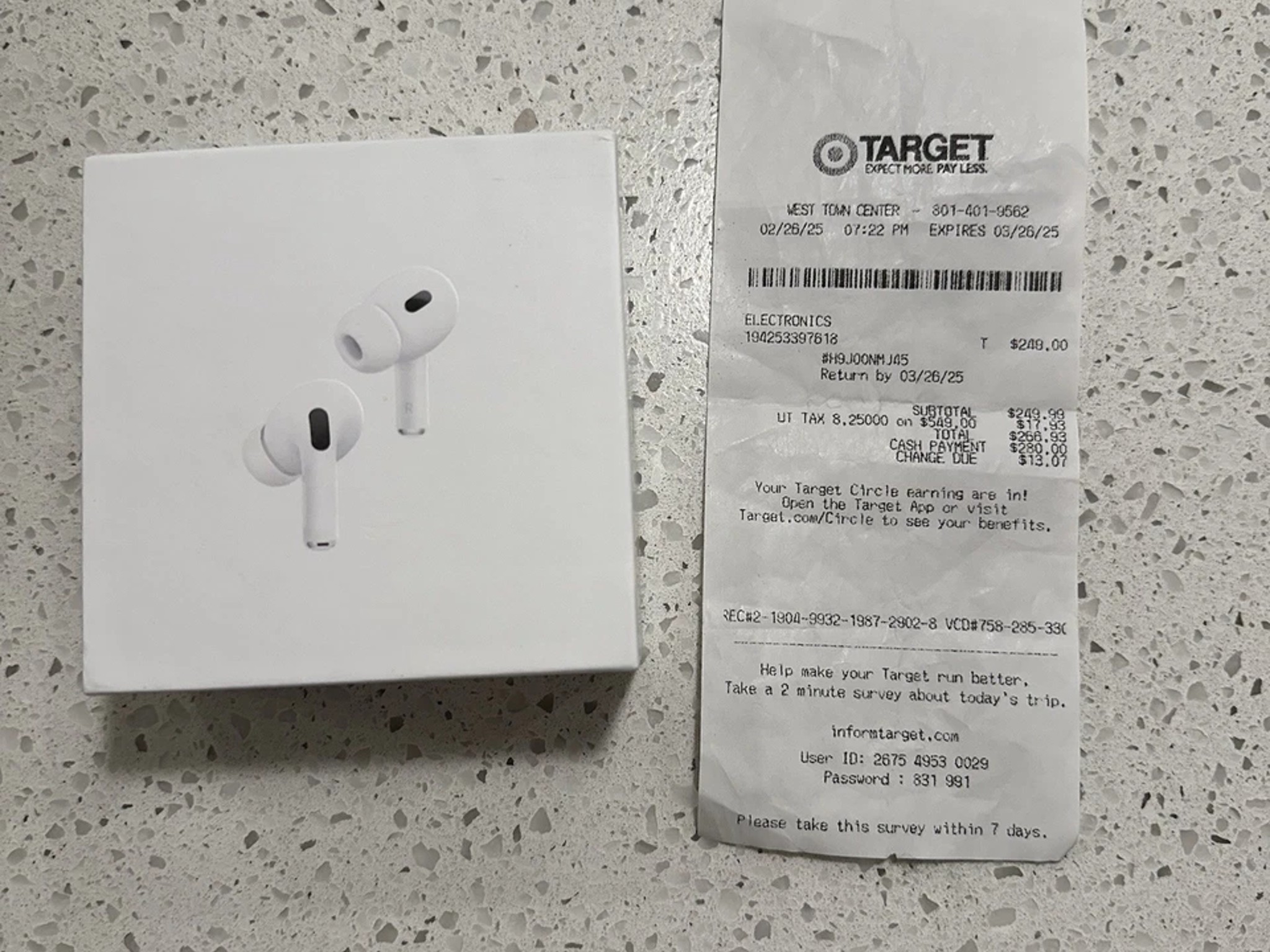 Apple AirPods Pro 2nd Generation MagSafe [OPEN BOX TO TEST]