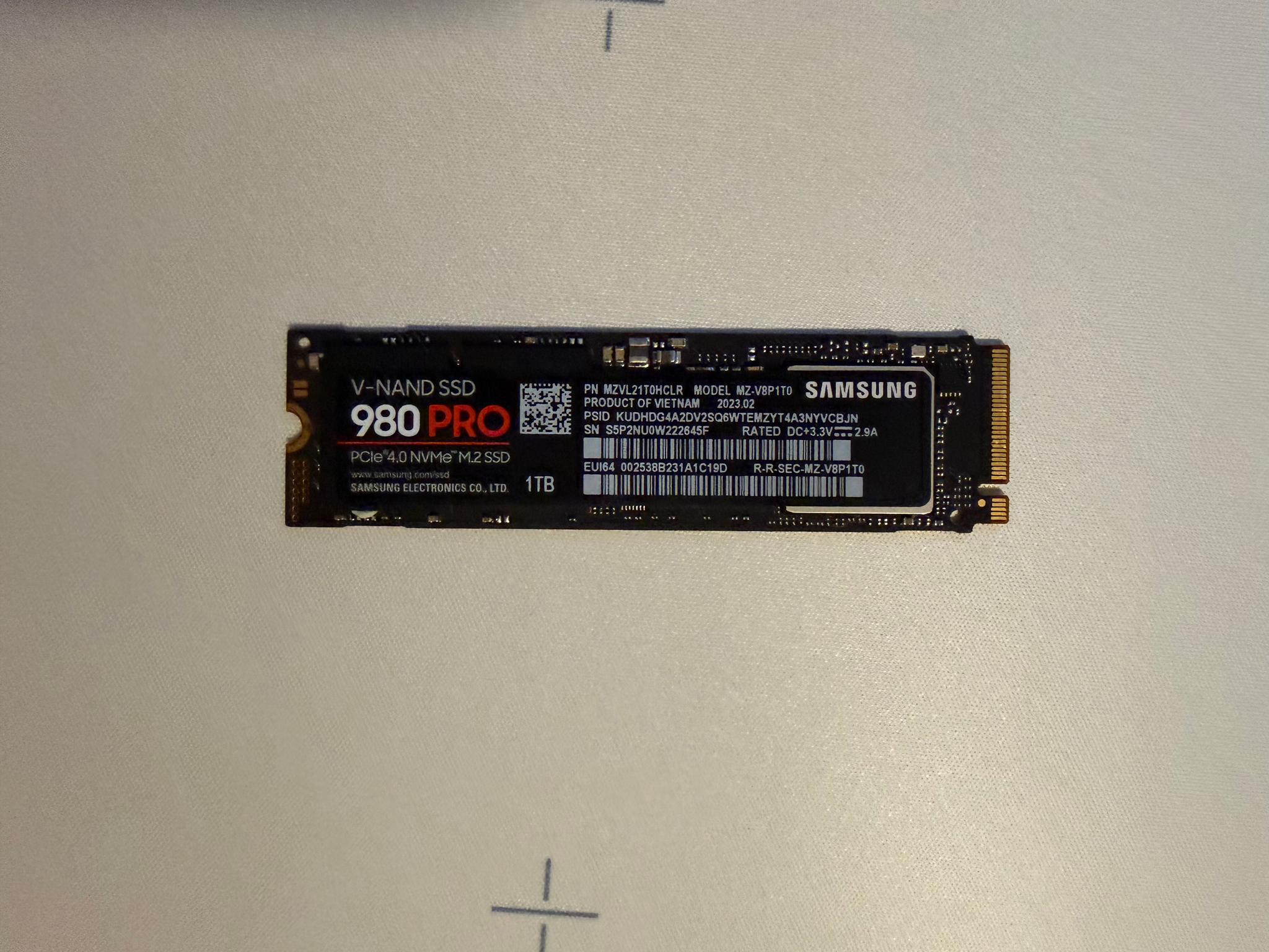 Samsung 980 Pro 1TB