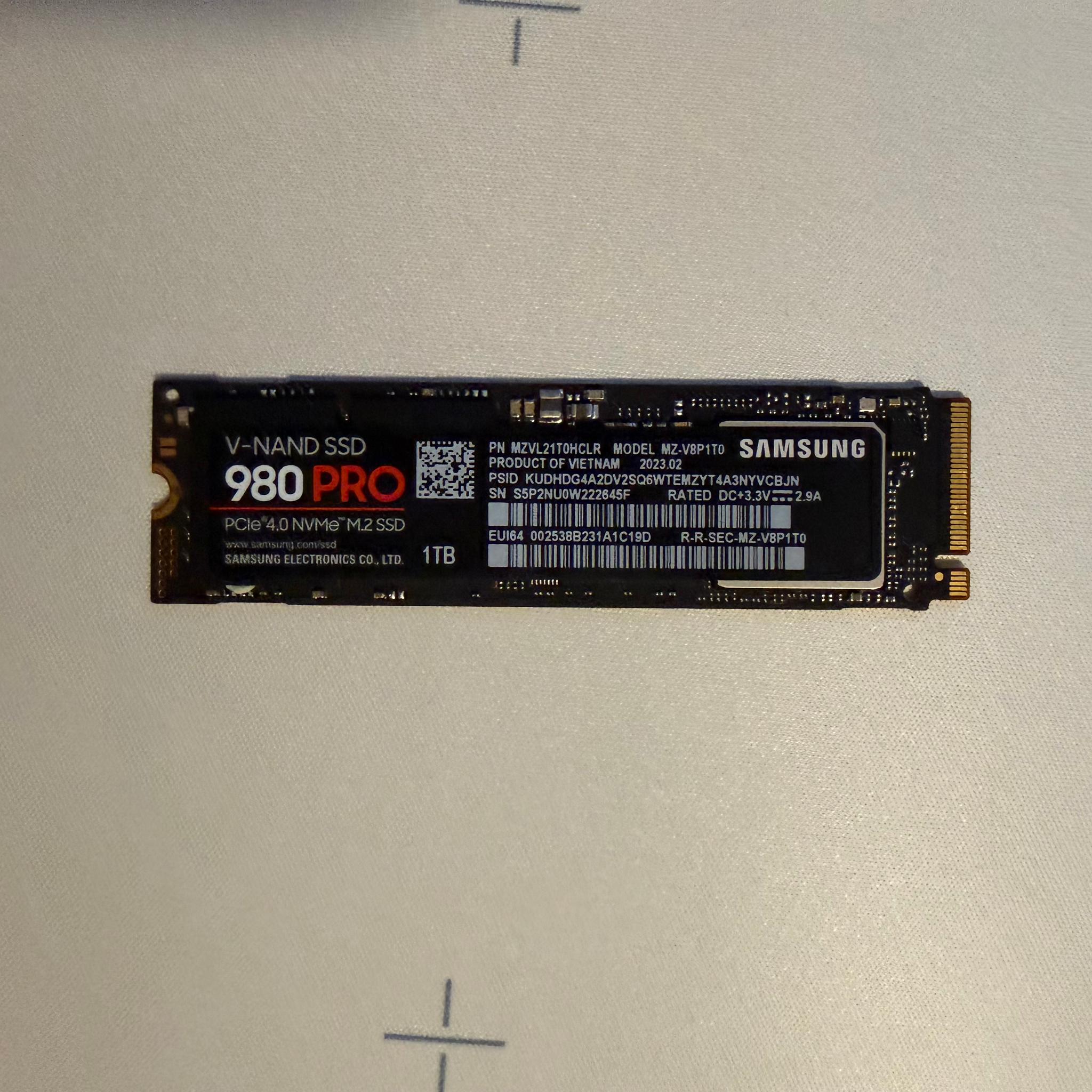 Samsung 980 Pro 1TB