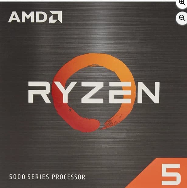 Gaming PC RYZEN 5 5500 Ram 16GB GPU Radeon RX5500 8GB 1 TB SSD+ Built in Wi-fi + Extras