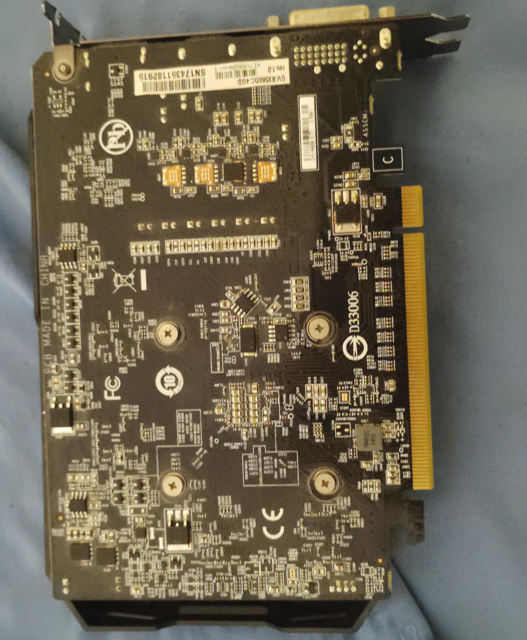 Gigabyte Radeon RX 560 OC 4GB GPU