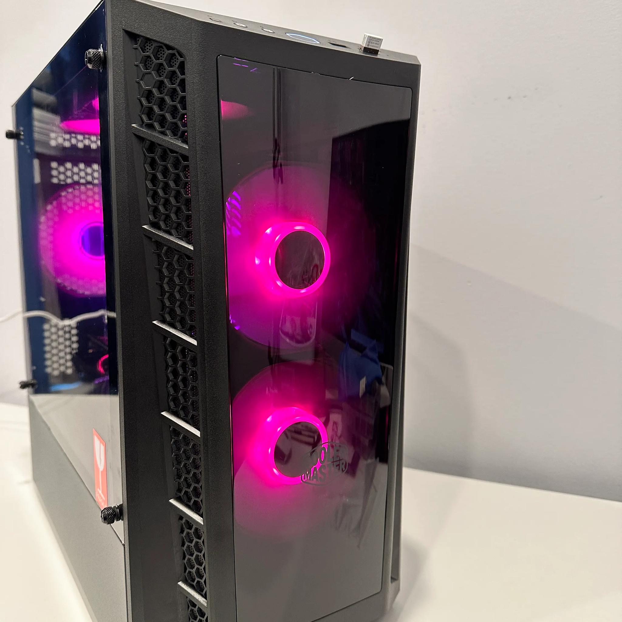 ⚫️🐆Black Panther⚫️🐆 ||Gaming PC-Ryzen 5 5500 6-Core -AMD RX 6600  8GB-1TB NVME SSD-16GB DDR4 RAM