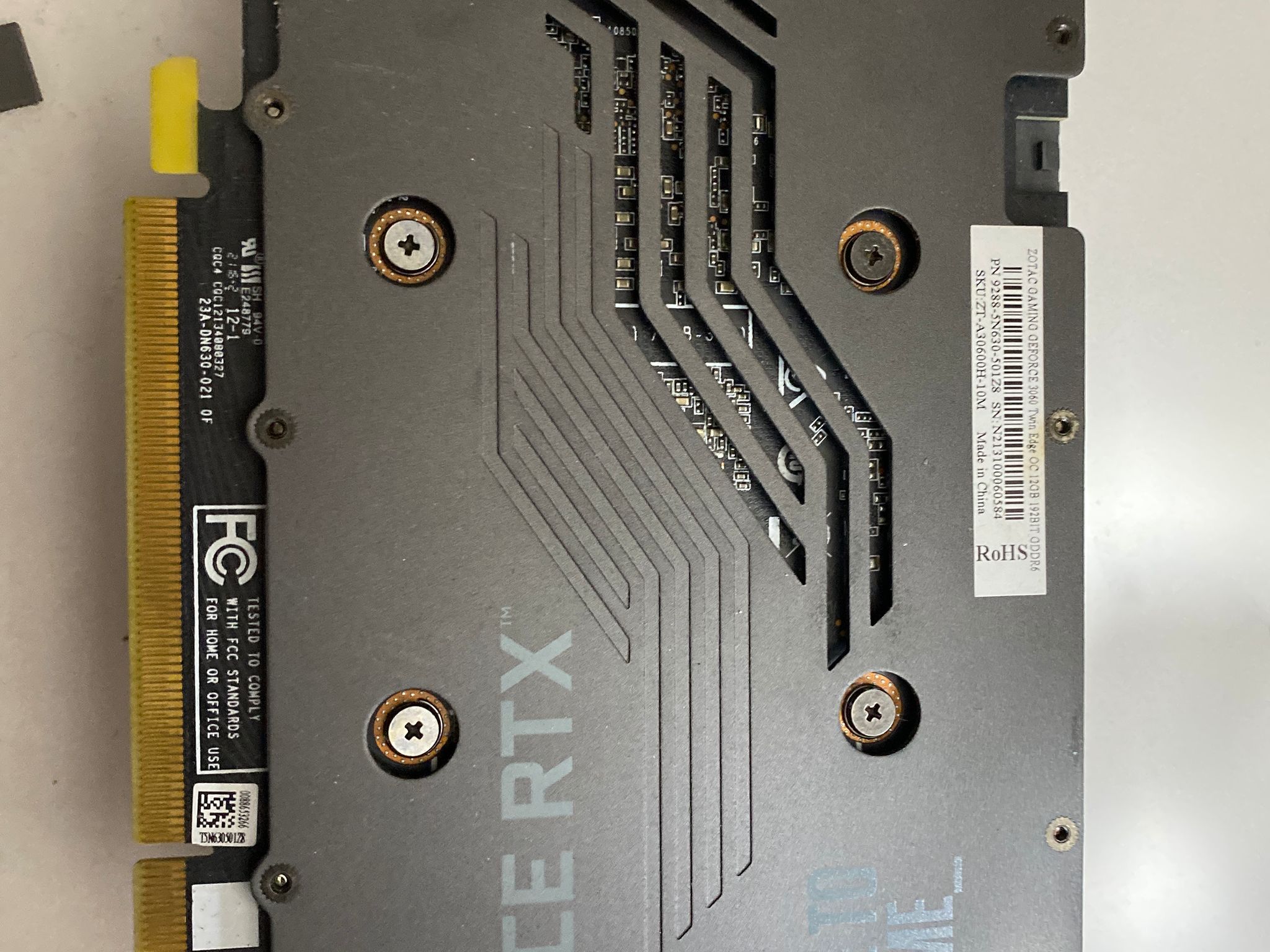 ZOTAC 3060 12GB