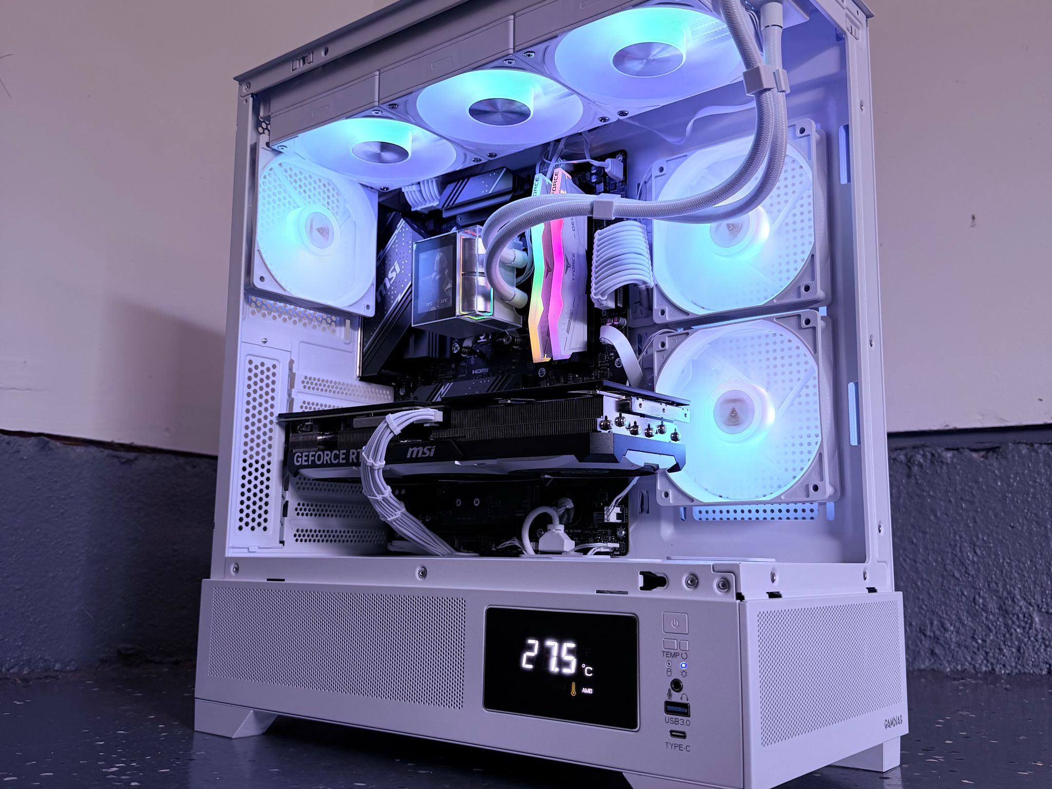 ⚪️"Polar Zenith "⚪️| 4k Gaming | RTX 4070 Ti Super 16GB | Ryzen 5 7600 | 32B DDR5 Ram | 2TB NVMe
