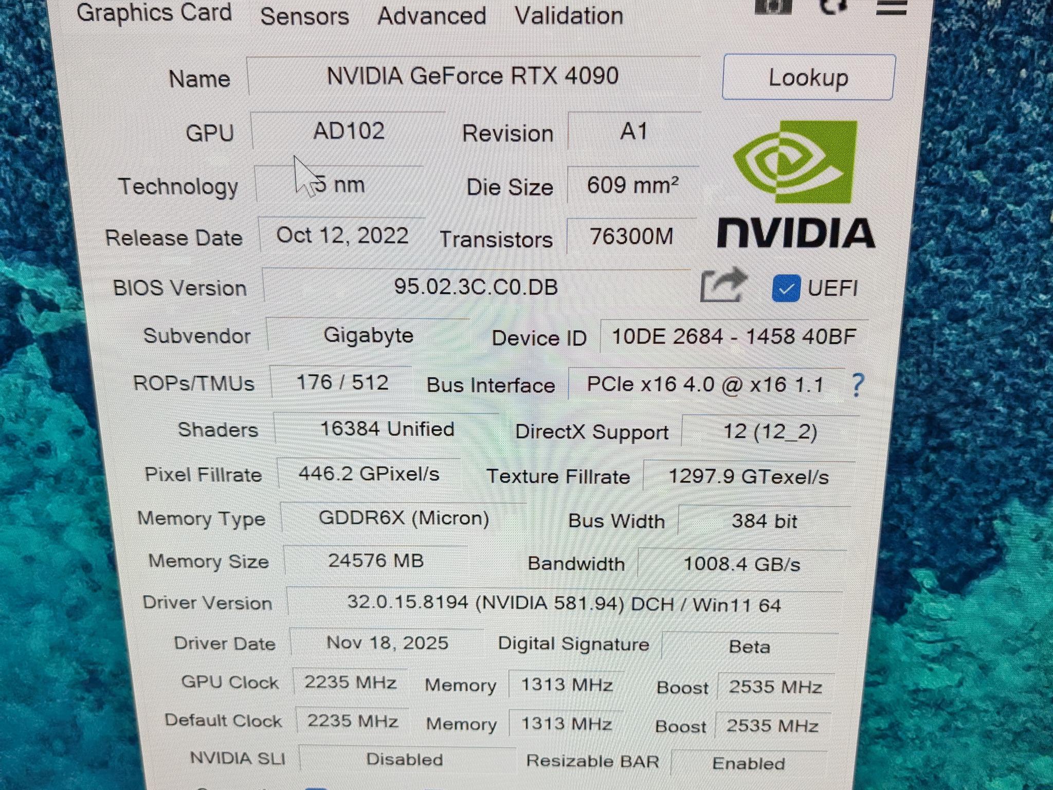 Gigabyte GAMING OC GeForce RTX 4090
