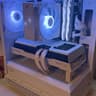 White Am5 Gaming PC - Ryzen 7 7700 - Radeon 9070 GRE - 16GB DDR5