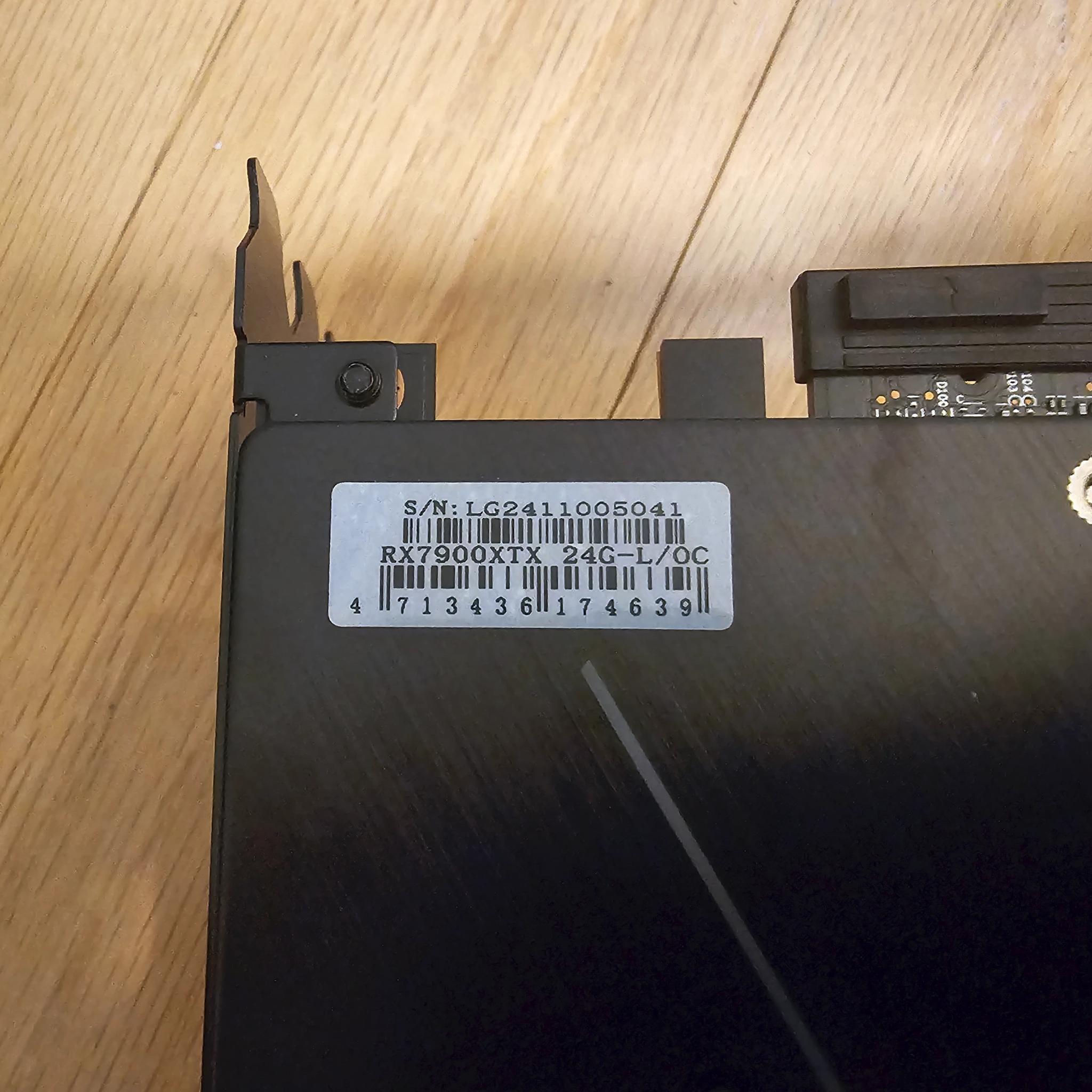 PowerColor 7900XTX Hellhound 24GB GDDR6