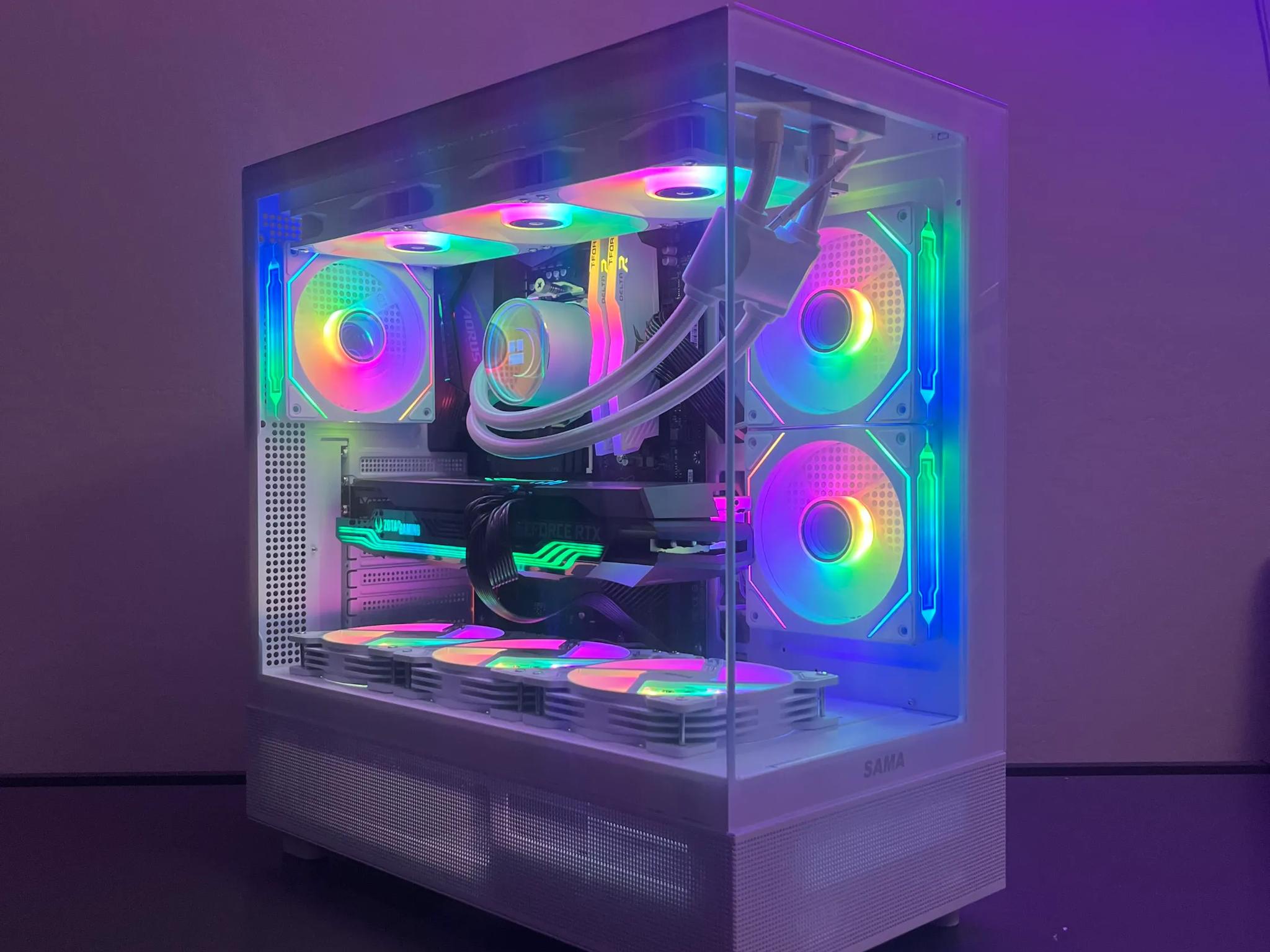 White Shadow 👻 | Ryzen 7 5700X RTX 3080 32GB DDR4 WiFi 1TB SSD