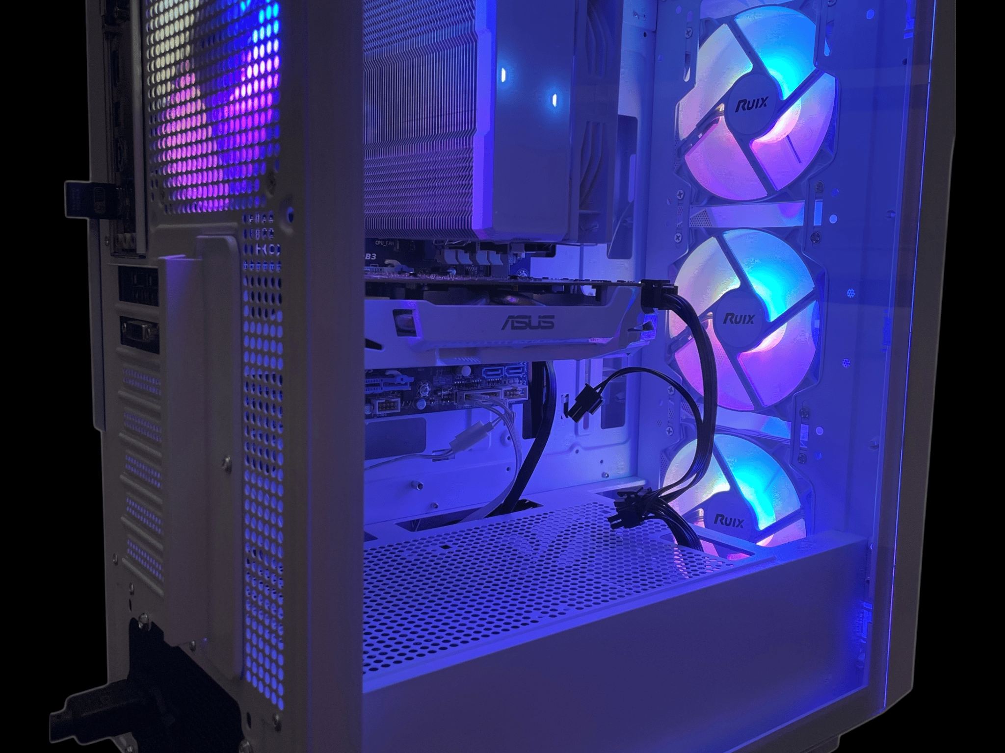 White Custom Desktop Gaming PC - Intel Core i5 CPU - Nvidia GTX 1060 - Wifi & Bluetooth - Game Ready