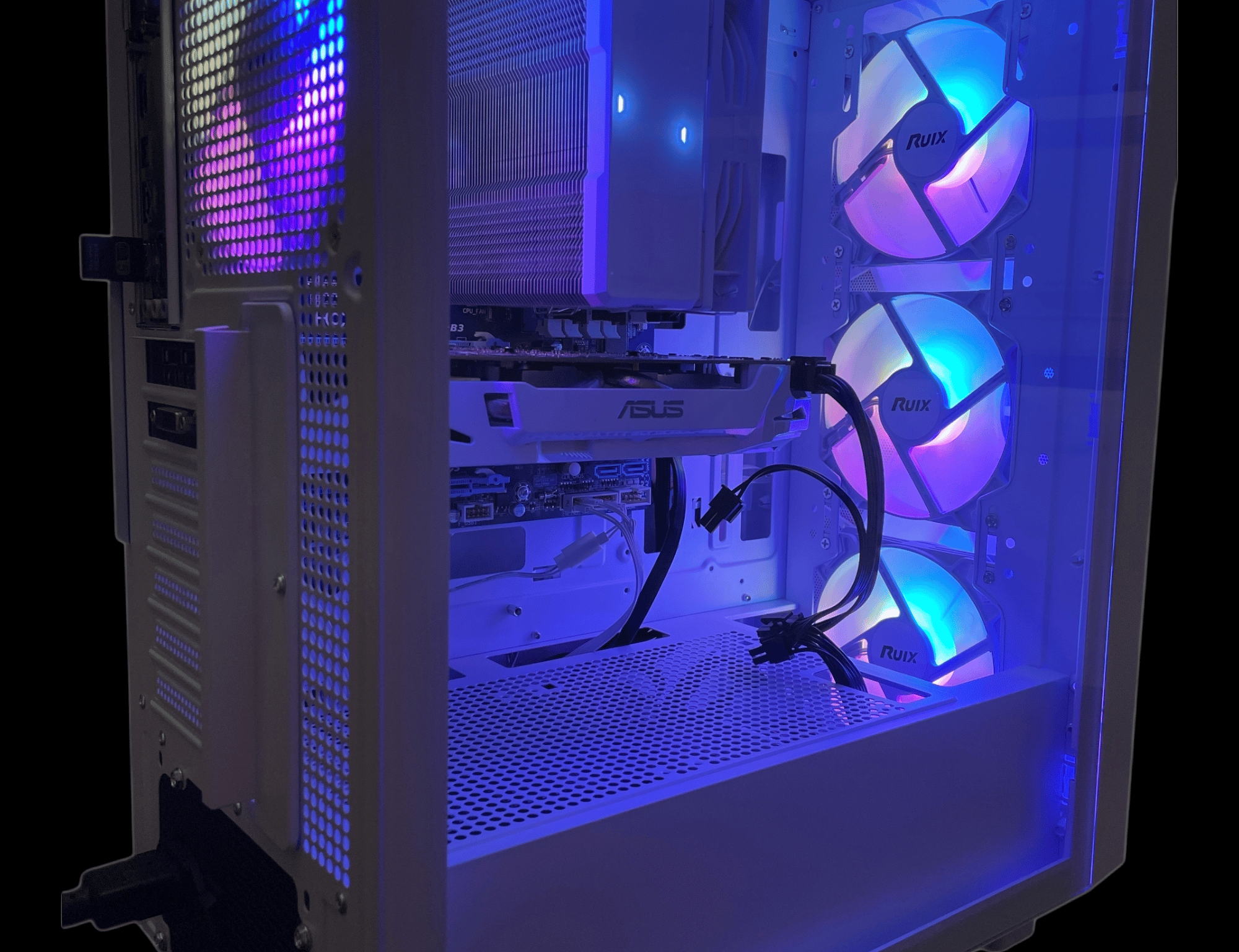 White Custom Desktop Gaming PC - Intel Core i5 CPU - Nvidia GTX 1060 - Wifi & Bluetooth - Game Ready