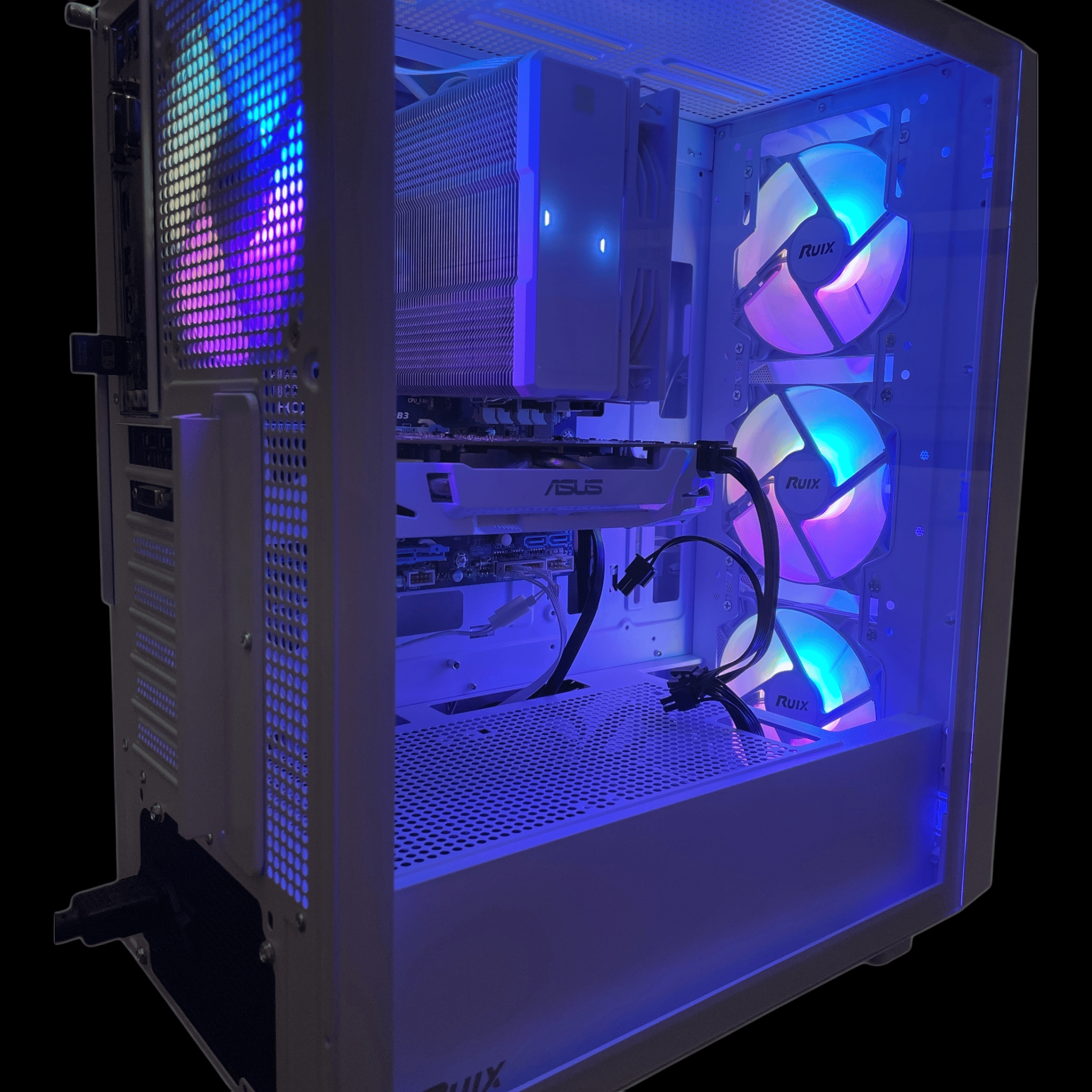 White Custom Desktop Gaming PC - Intel Core i5 CPU - Nvidia GTX 1060 - Wifi & Bluetooth - Game Ready