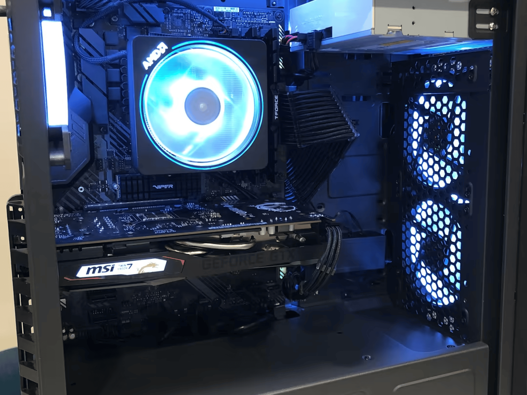 GTX 1650 Super/ Ryzen 5 2600x/ TUF B450 plus Custom PC