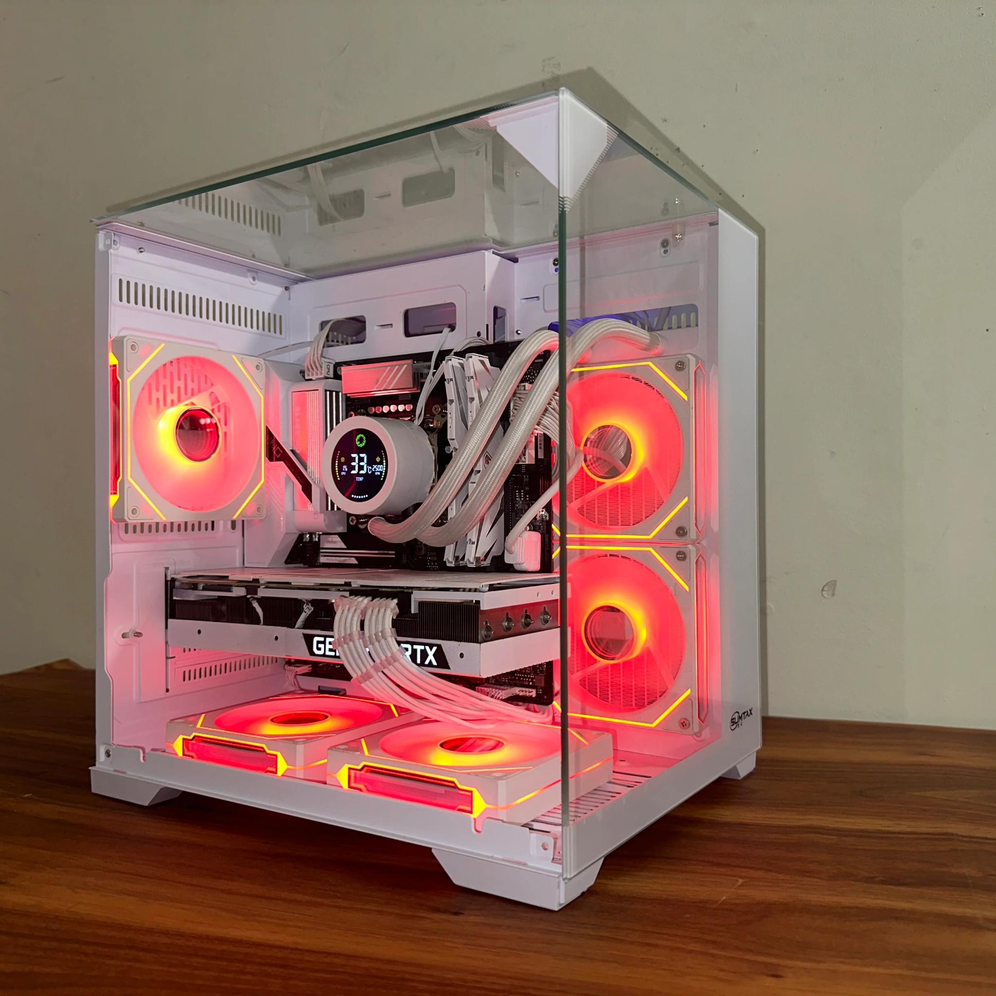 ❄️ Frost Nova | RTX 3080 White | i5-14600K |32gb Blazing Ram| 240mm Display AIO