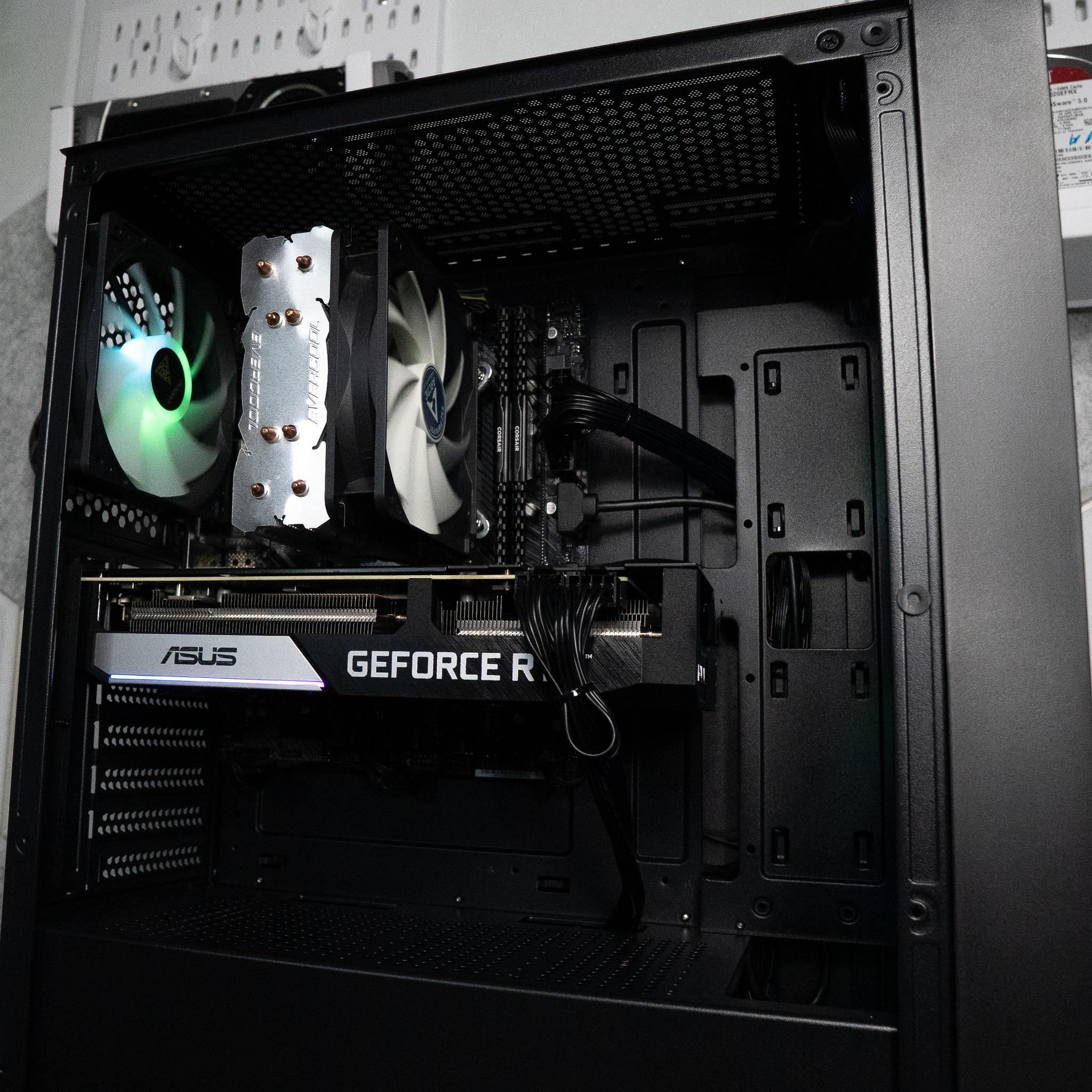 🐝🐝 | ASUS RTX 3070 8GB OC Edition | INTEL i5-12400 | 16GB DDR4 RAM | 2TB SSD | Y2K Destiny SILVER