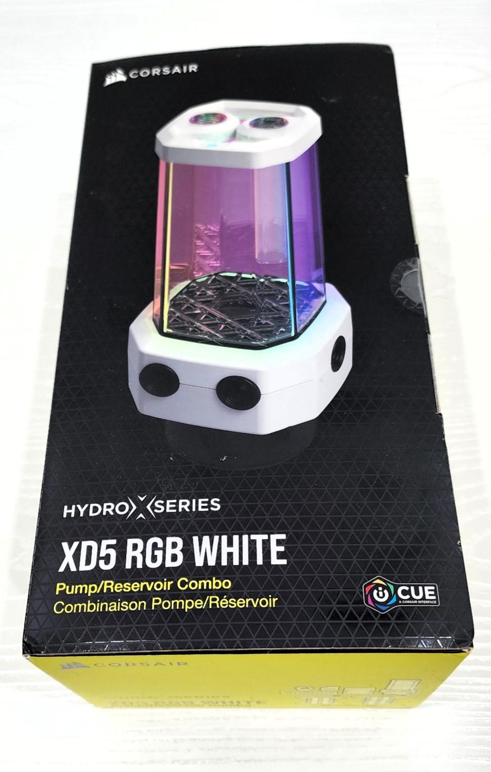 ALL NEW White Corsair Radiators and Pump/Reservoir Combo