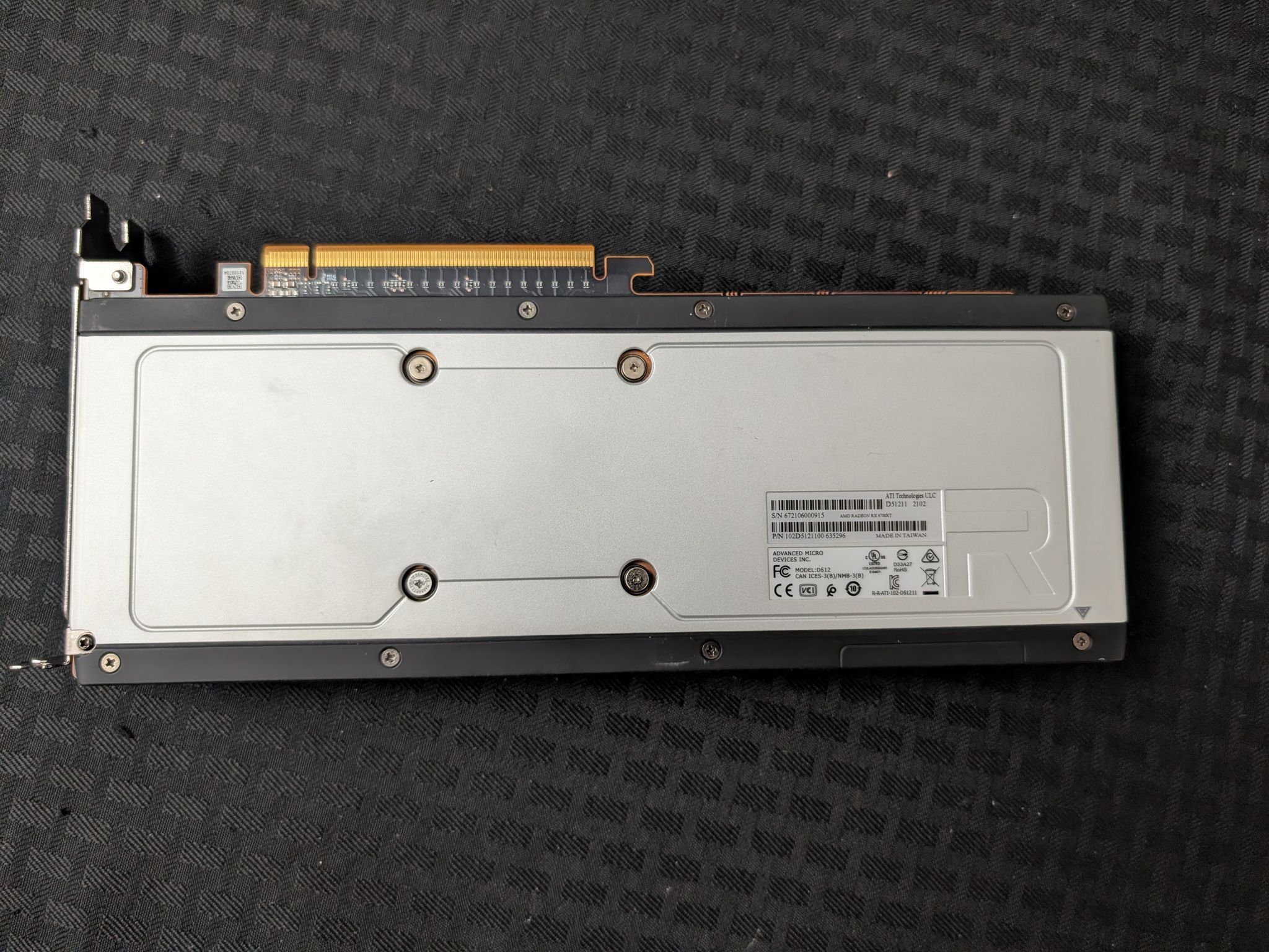 AMD Radeon RX 6700 XT Reference GPU