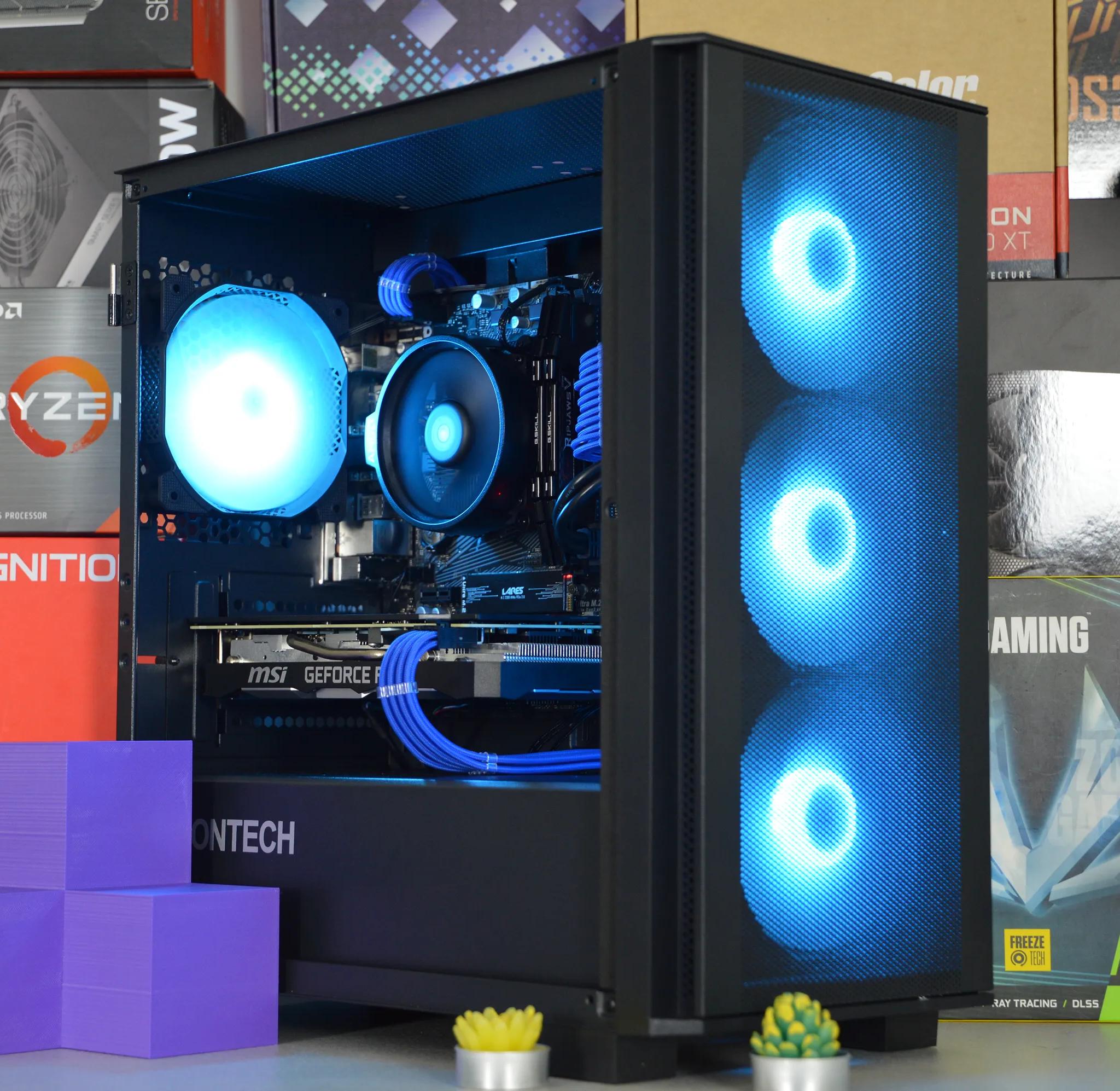🔵⚫️| RTX 2060 6GB | RYZEN 5 5500 | 16GB GSKILL RAM | 1TB NVME SSD | Midnight Azure |