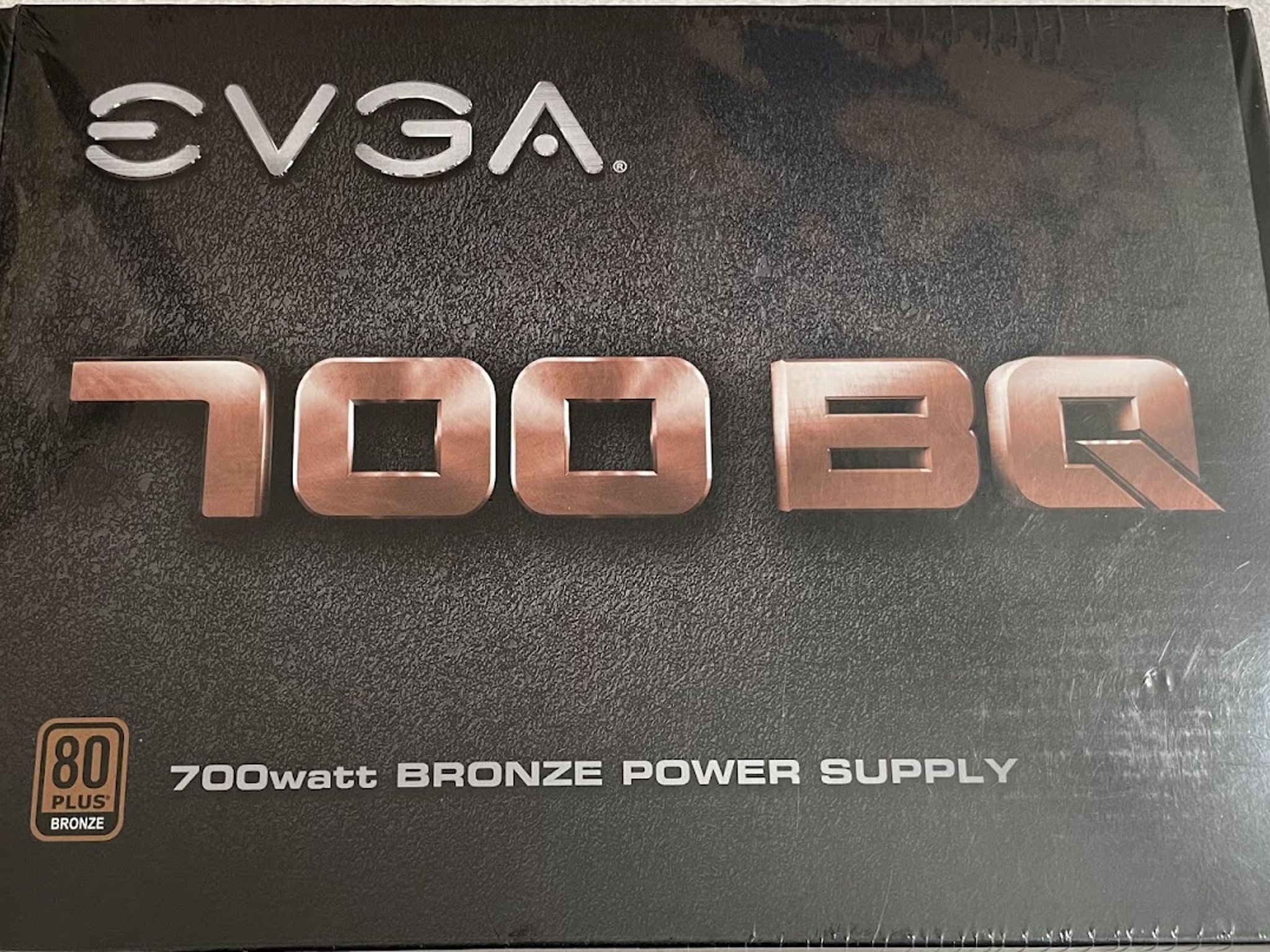 NEW - EVGA 700 BQ, 80+ BRONZE 700W, Semi Modular, 5 Year Warranty, Power Supply 110-BQ-0700-V1