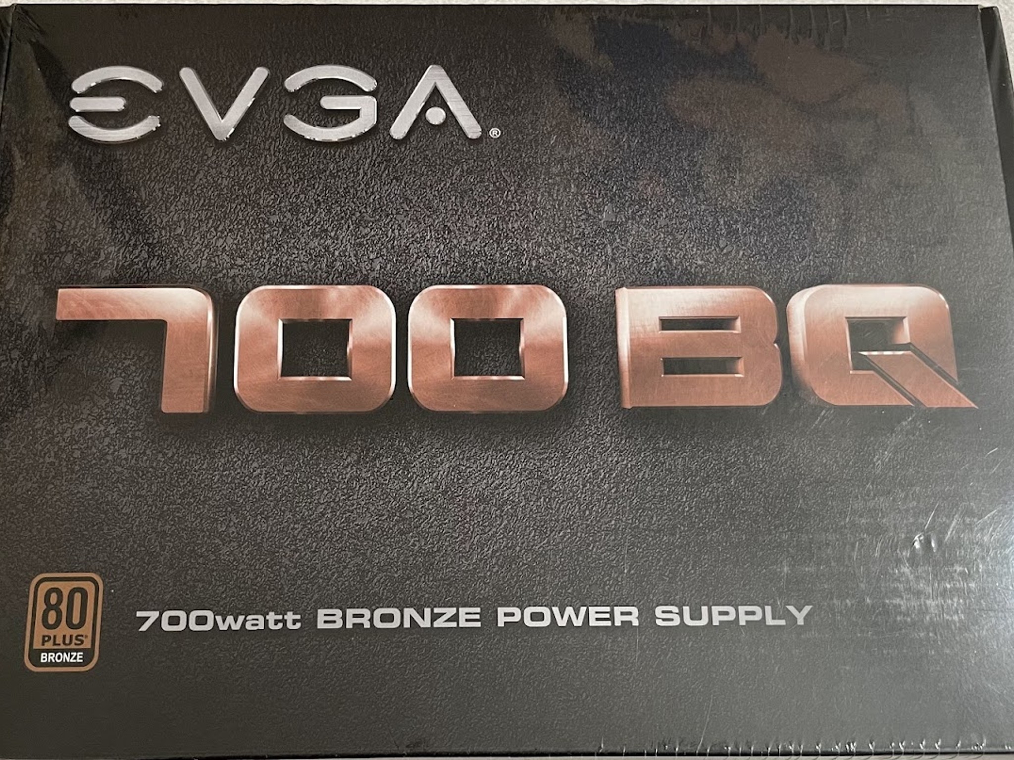 NEW - EVGA 700 BQ, 80+ BRONZE 700W, Semi Modular, 5 Year Warranty, Power Supply 110-BQ-0700-V1