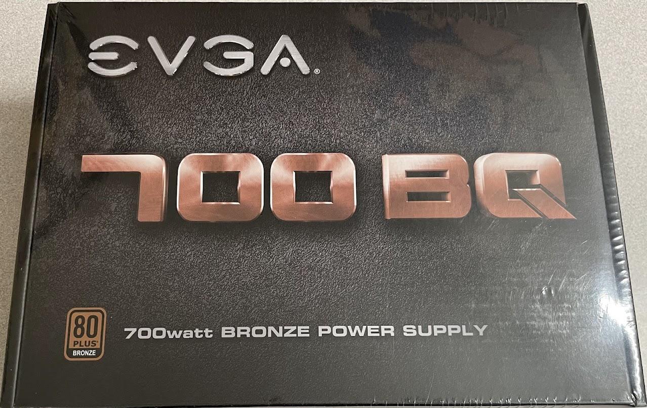 NEW - EVGA 700 BQ, 80+ BRONZE 700W, Semi Modular, 5 Year Warranty, Power Supply 110-BQ-0700-V1