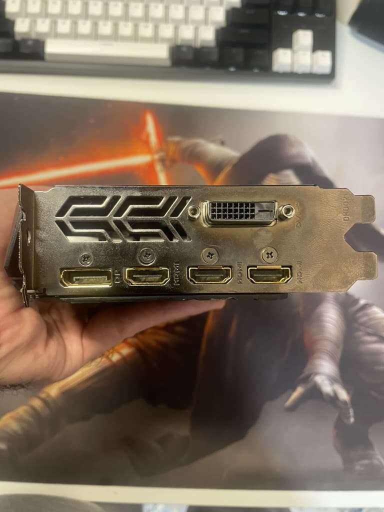 GIGABYTE GTX 1050 Ti WindForce X2 OC 4GB ( ✅ New Thermal Paste)
