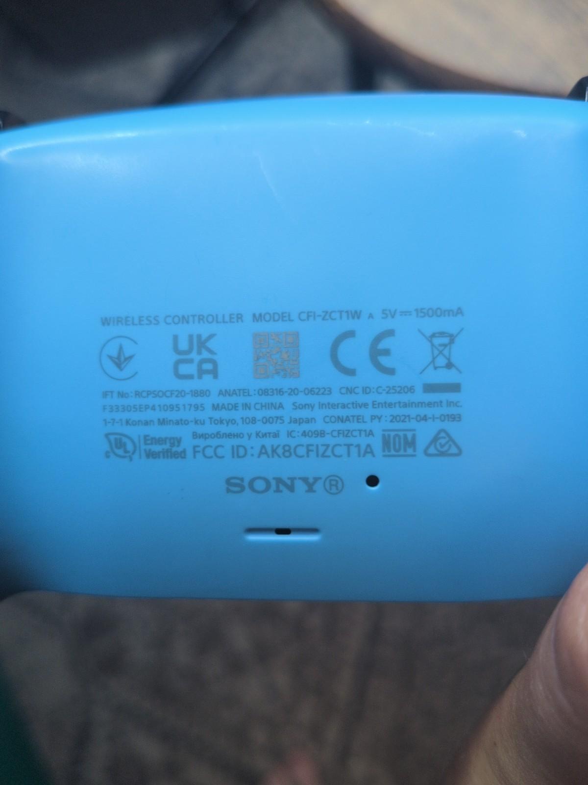 TMR Upgraded | Starlight Blue PS5 Dualsense Controller| Calibrated and Tested.