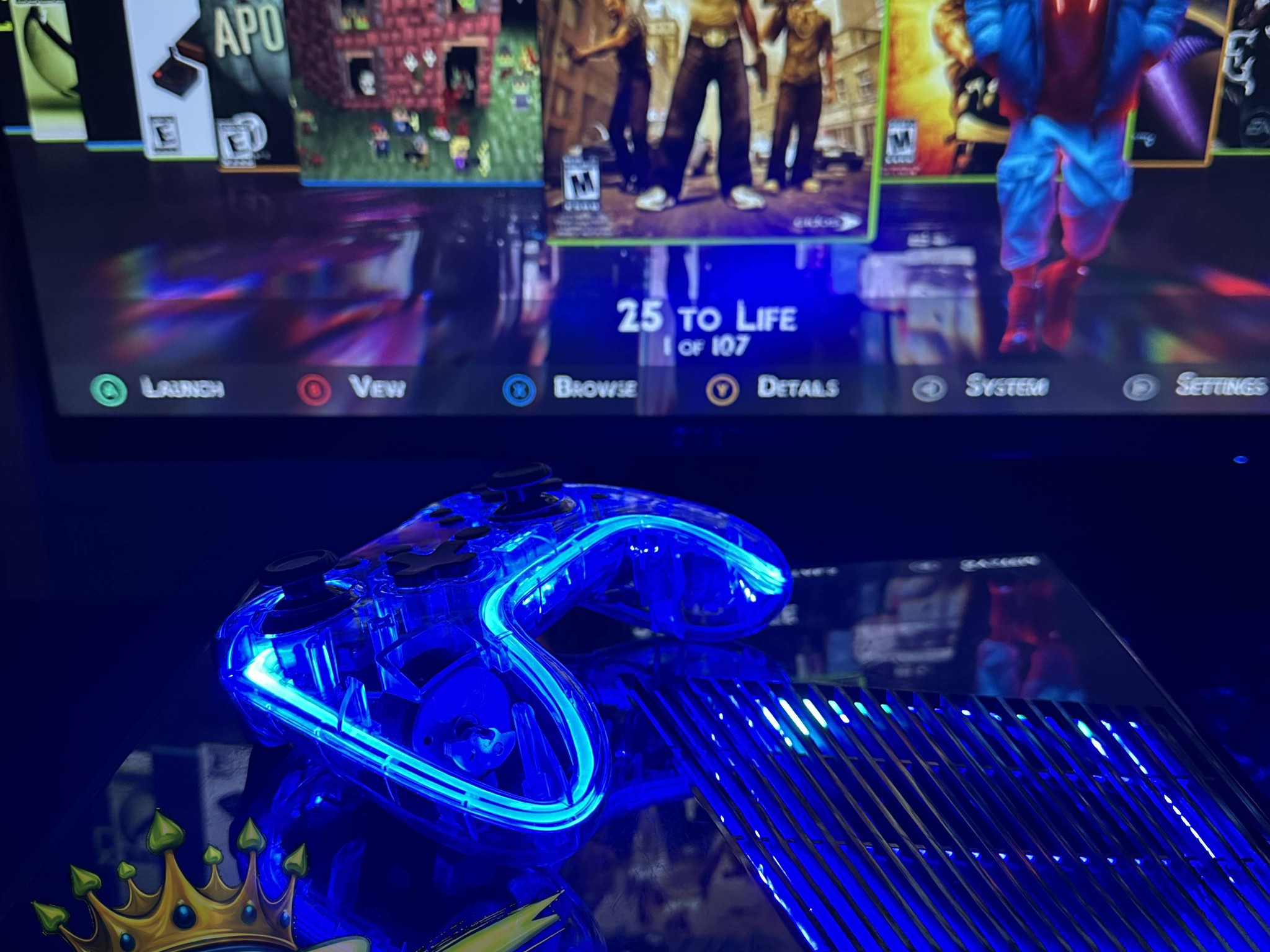 Xbox 360 Slim - RGH3  - Custom LEDs