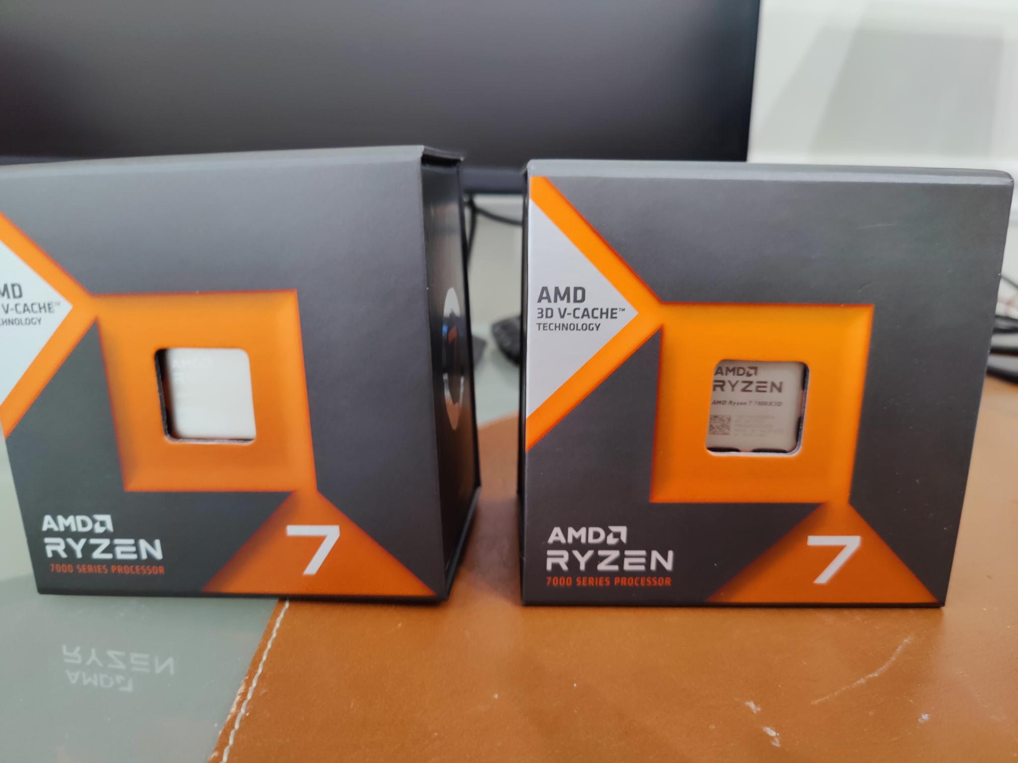 BNIB AMD 7800x3D lot of 2