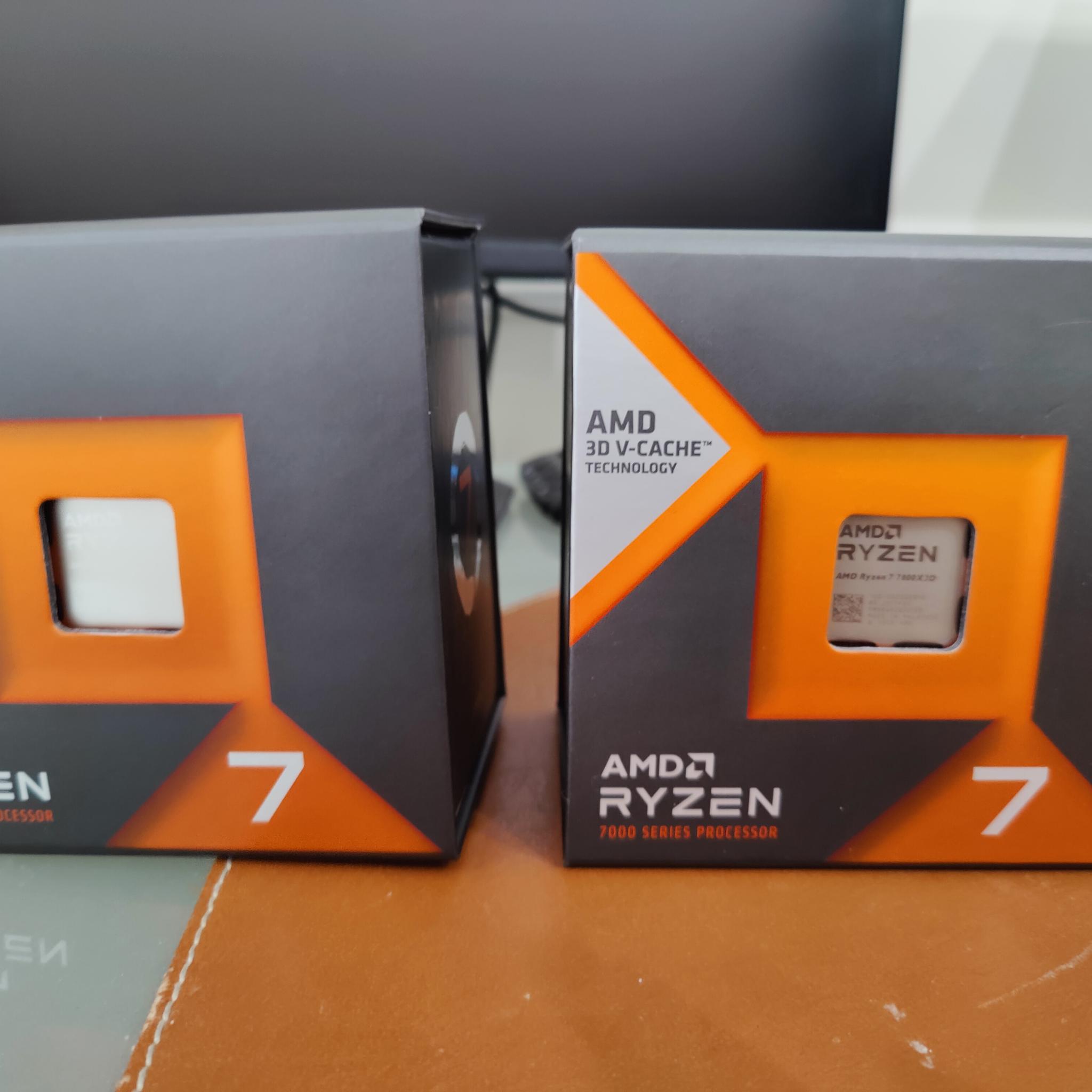BNIB AMD 7800x3D lot of 2