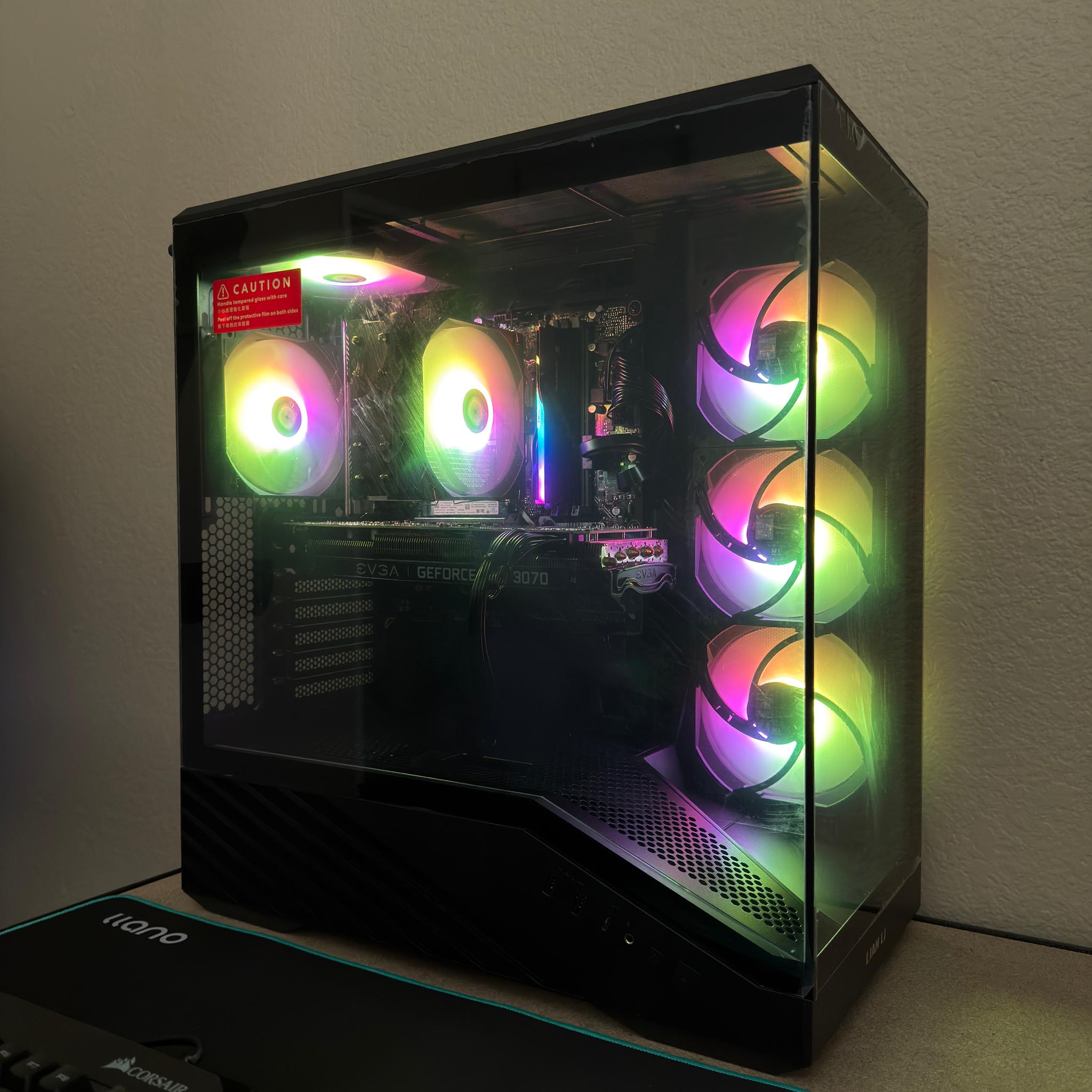 RTX 3070 Gaming PC • i5-14400F • 16GB DDR5 • 1TB SSD • WiFi