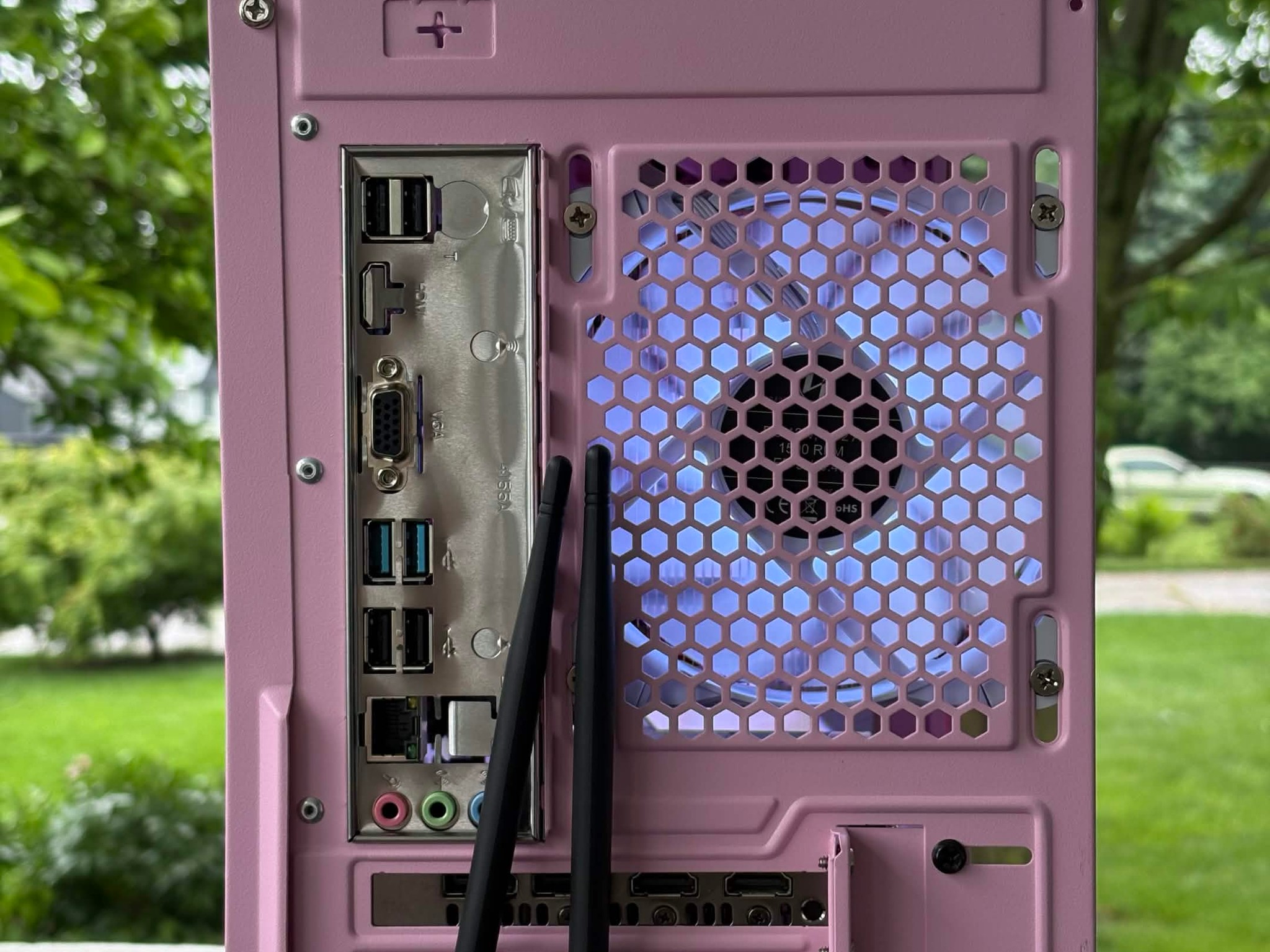 🌸 Black Cat Customs – Pink Venom 🌸 Ryzen 5 / RX580 / 16GB RAM / 128GB NVME + 1TB HDD