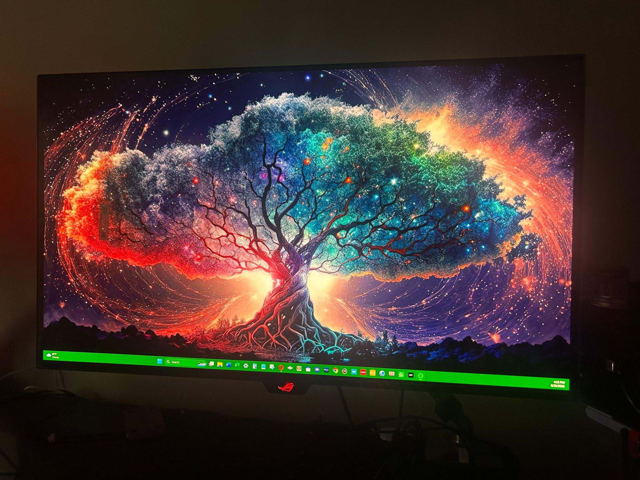 ASUS ROG Swift 32" OLED 4K (3840 x 2160) 240Hz Gaming Monitor (PG32UCDM) (0 HOURS USED)