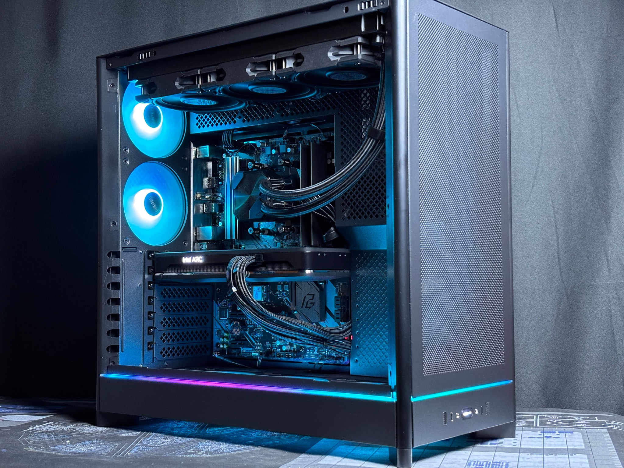 🖤WICKED PC🖤 Ryzen 5 5500 | Arc A750 | 16gb DDR4 | 500 GB M.2 SSD🔥