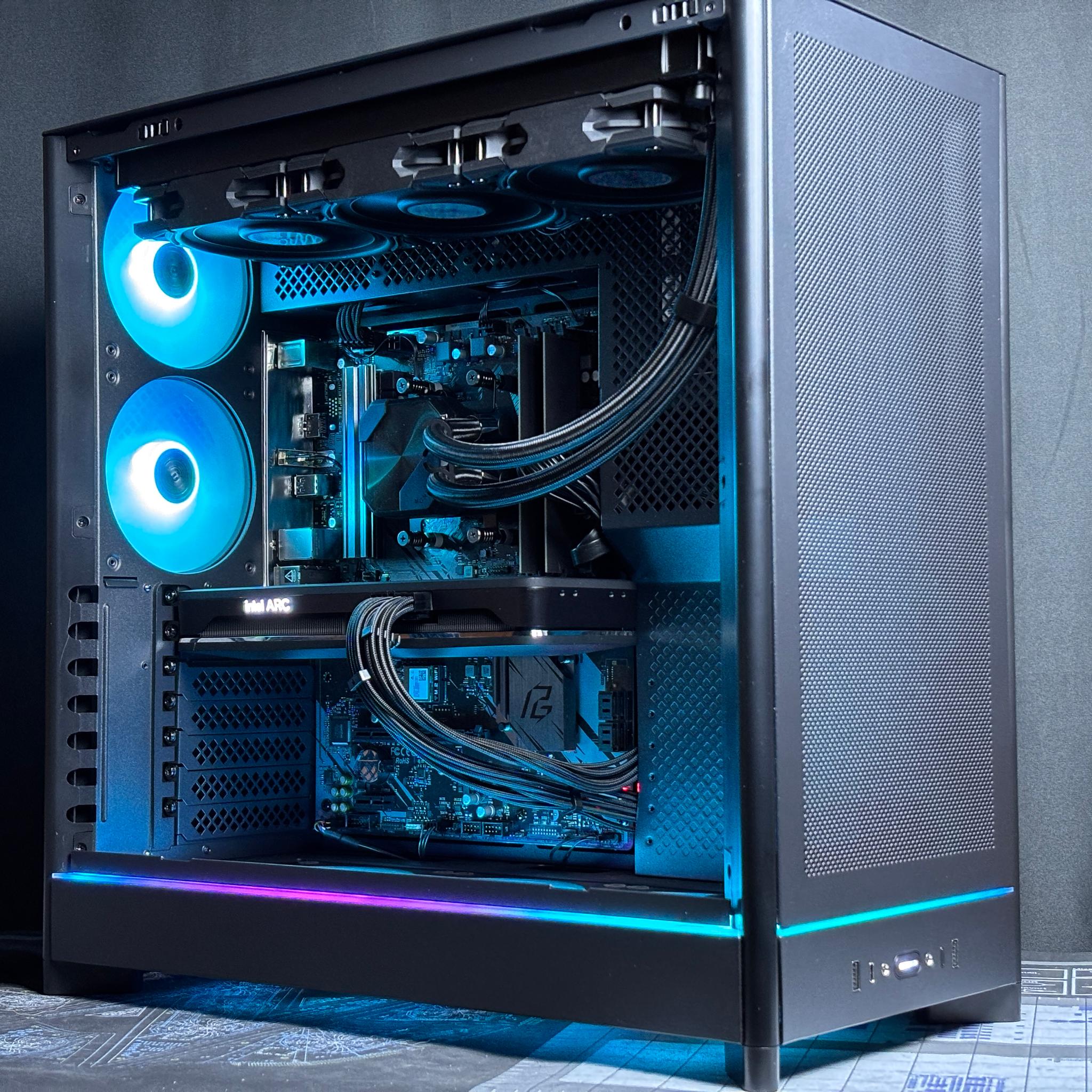 🖤GAMING PC🖤 Ryzen 5 5500 | Arc A750 | 16gb DDR4 | 500 GB M.2 SSD🔥