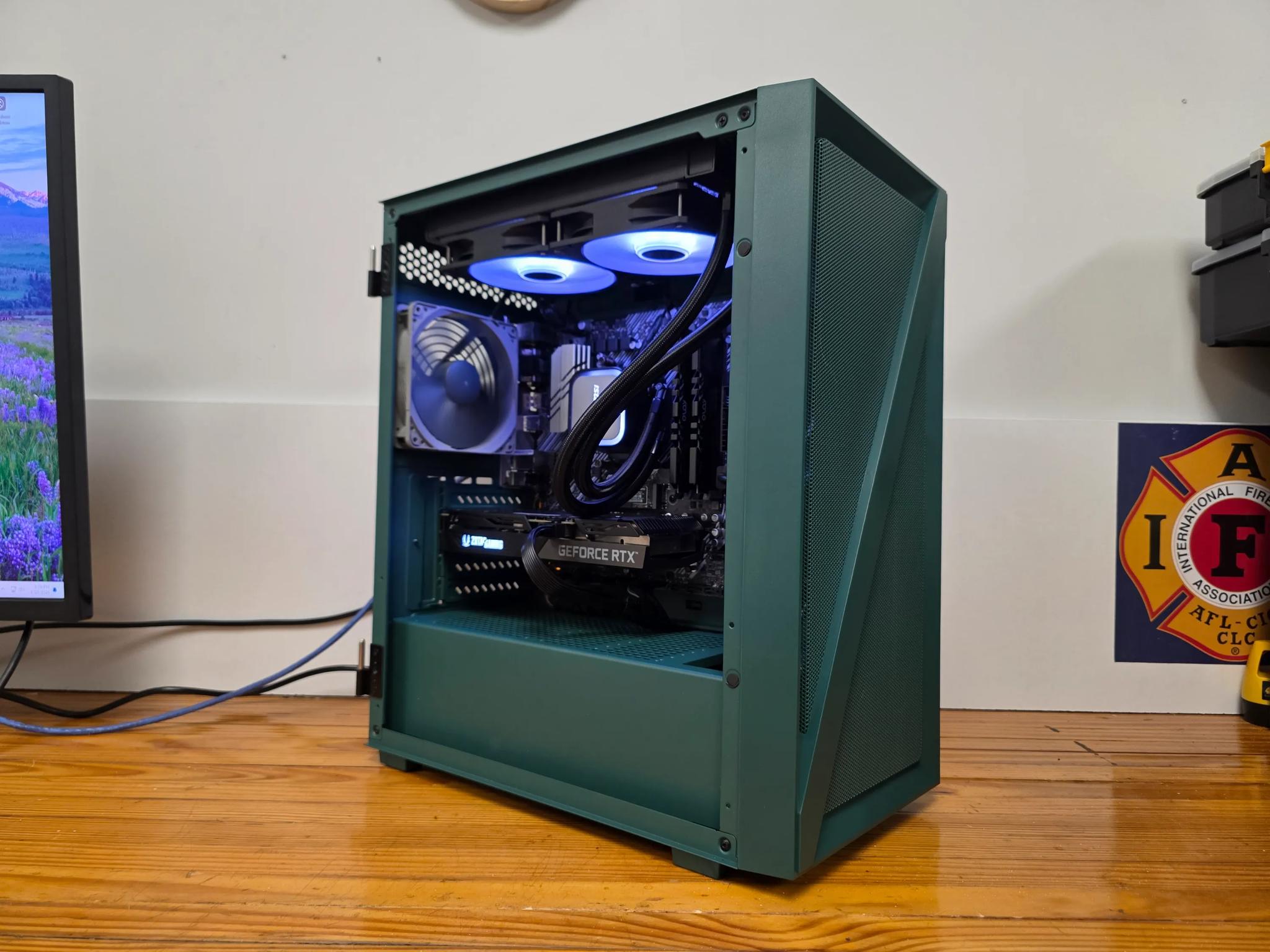 RTX 3060 TI Custom Gaming Computer PC (3060 TI, Ryzen 5 5600g, 32gb ddr4)