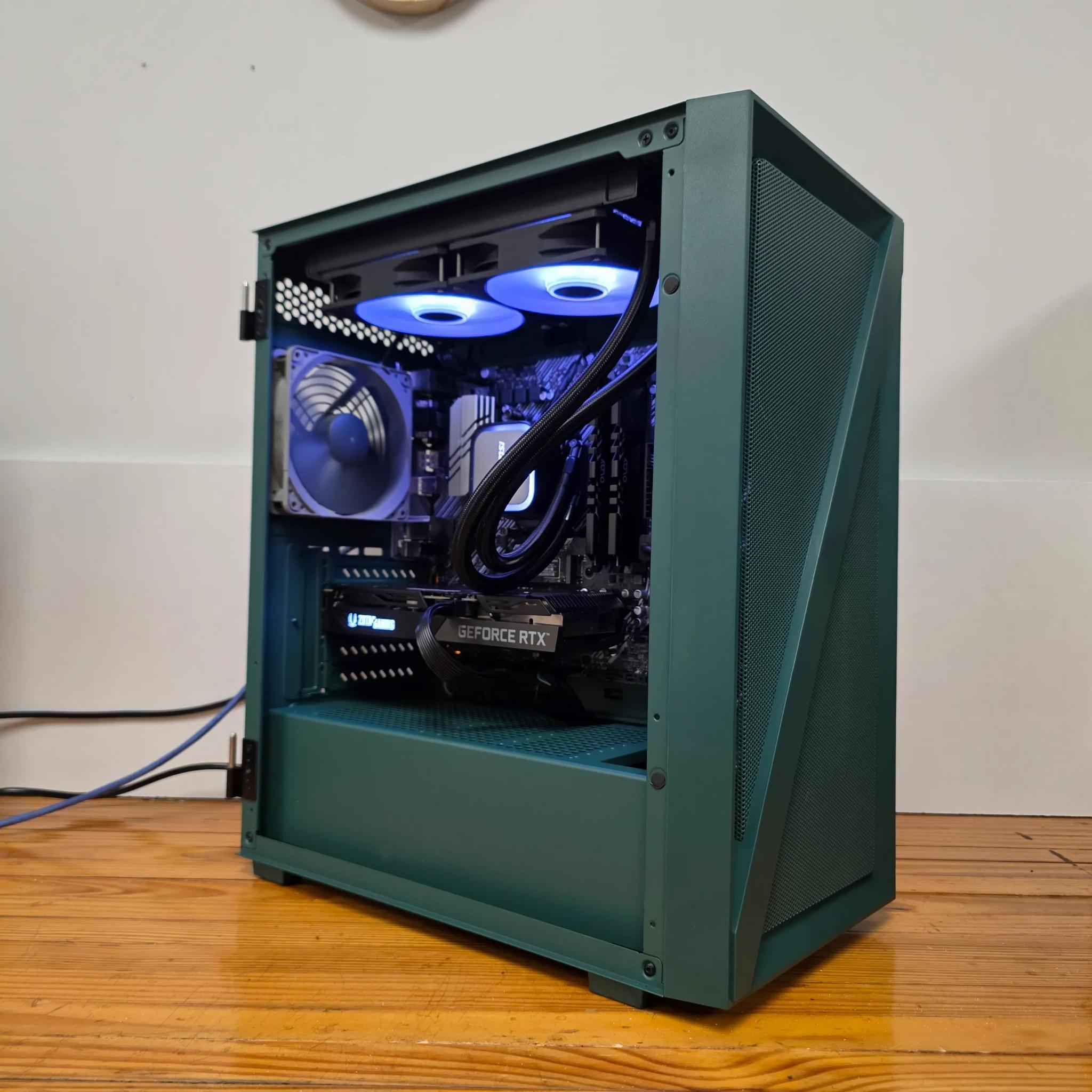 RTX 3060 TI Custom Gaming Computer PC (3060 TI, Ryzen 5 5600g, 32gb ddr4)